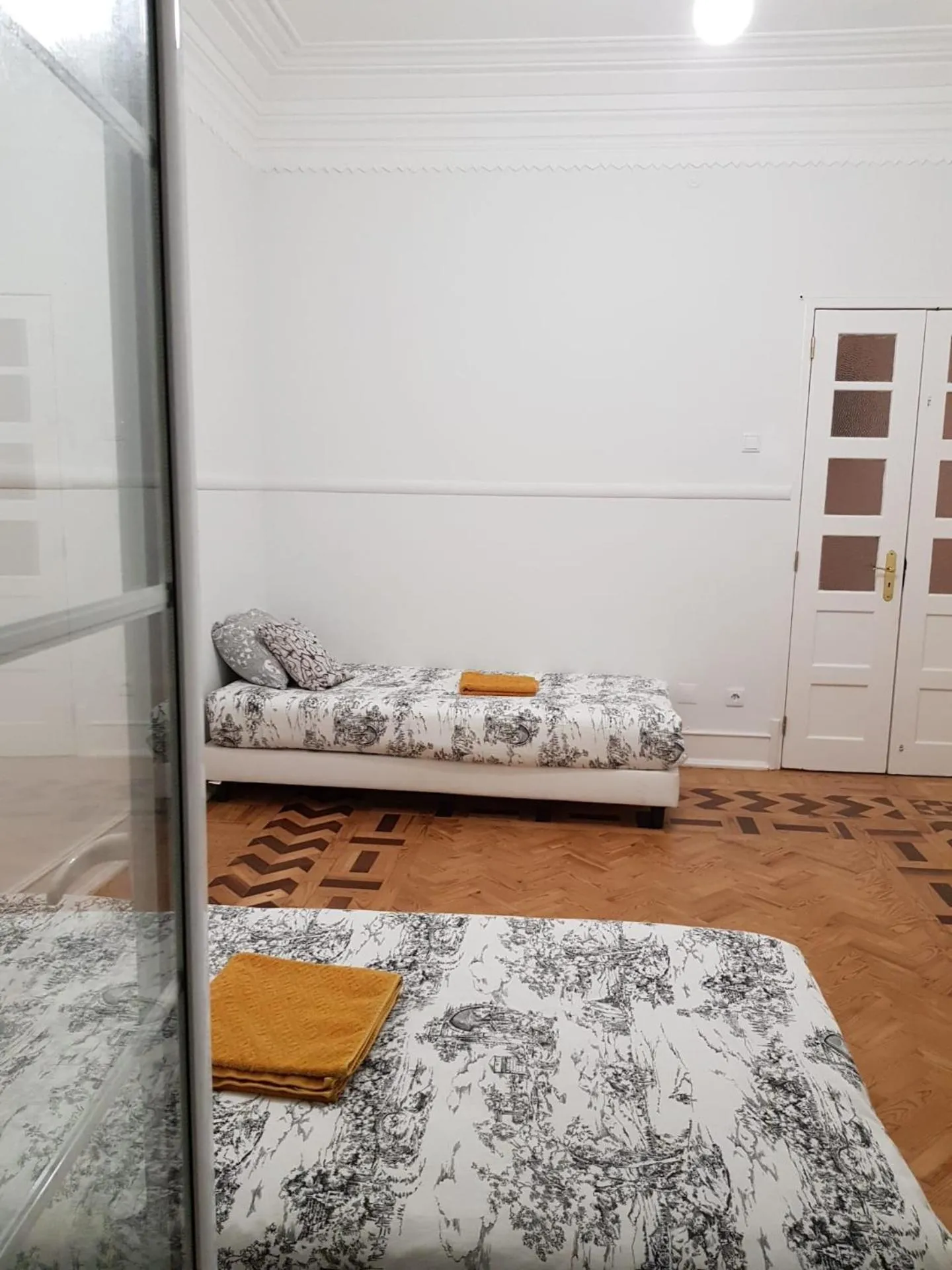 Bed in Rainbow Guest House