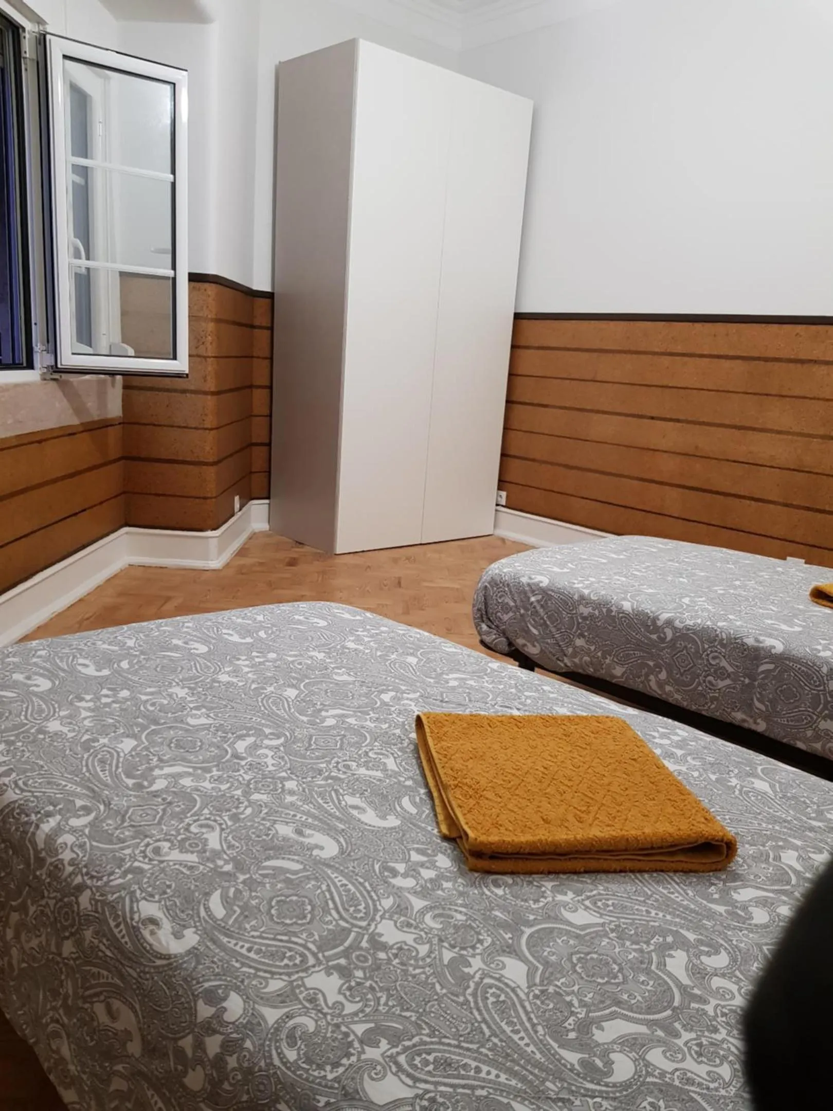 Bed in Rainbow Guest House