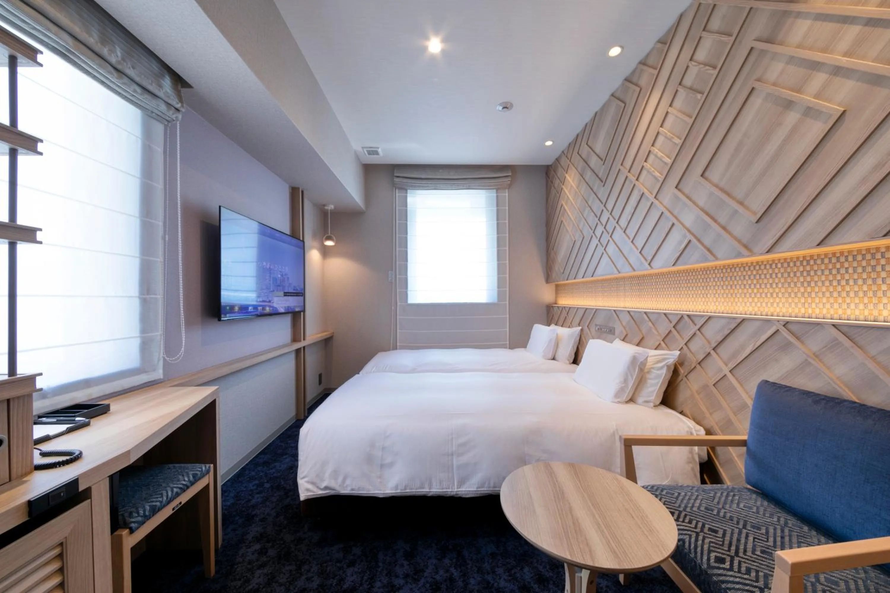 Bed in S-Peria Hotel Fukuoka Nakasu