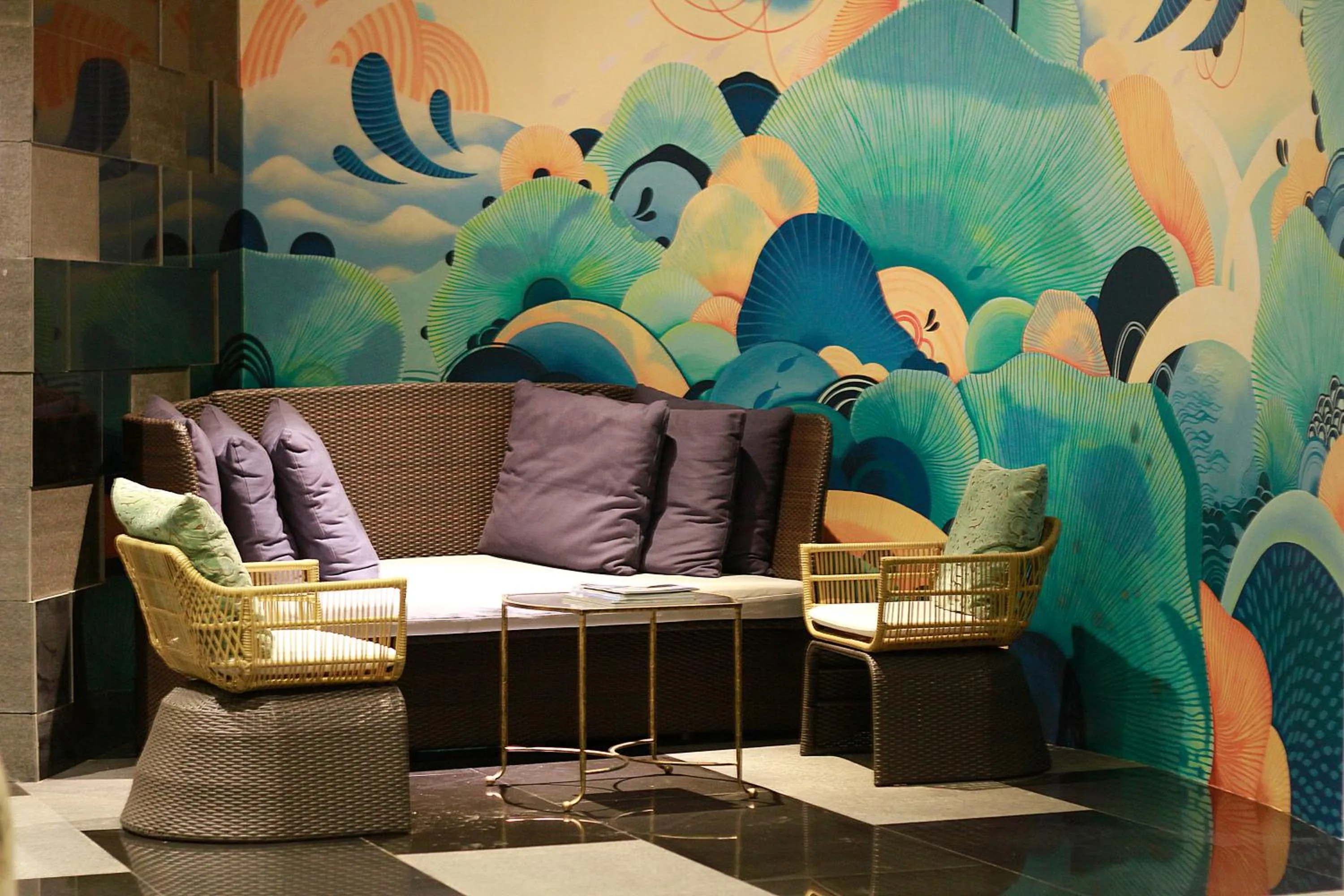 Lobby or reception in Le Coral Resort