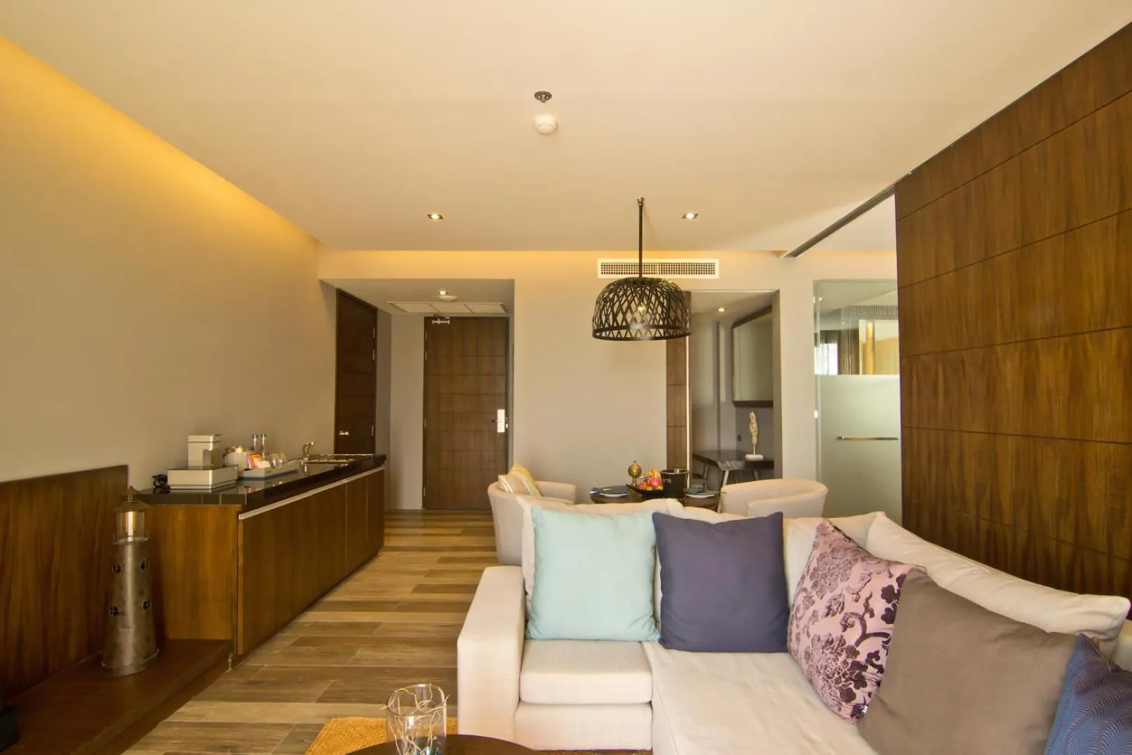 Living room in Le Coral Resort