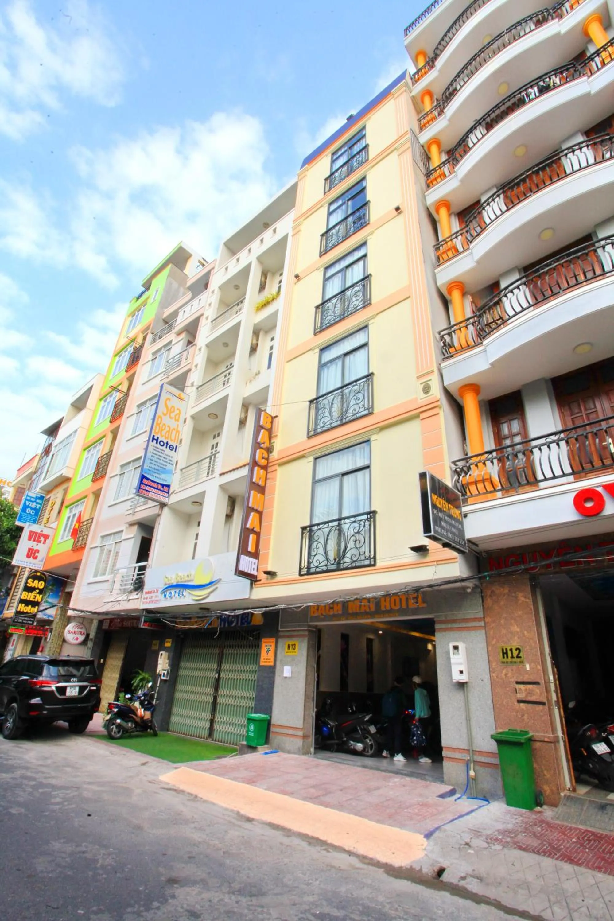 Property building in Khách sạn Bạch Mai Vũng Tàu - Bach Mai Vung Tau hotel