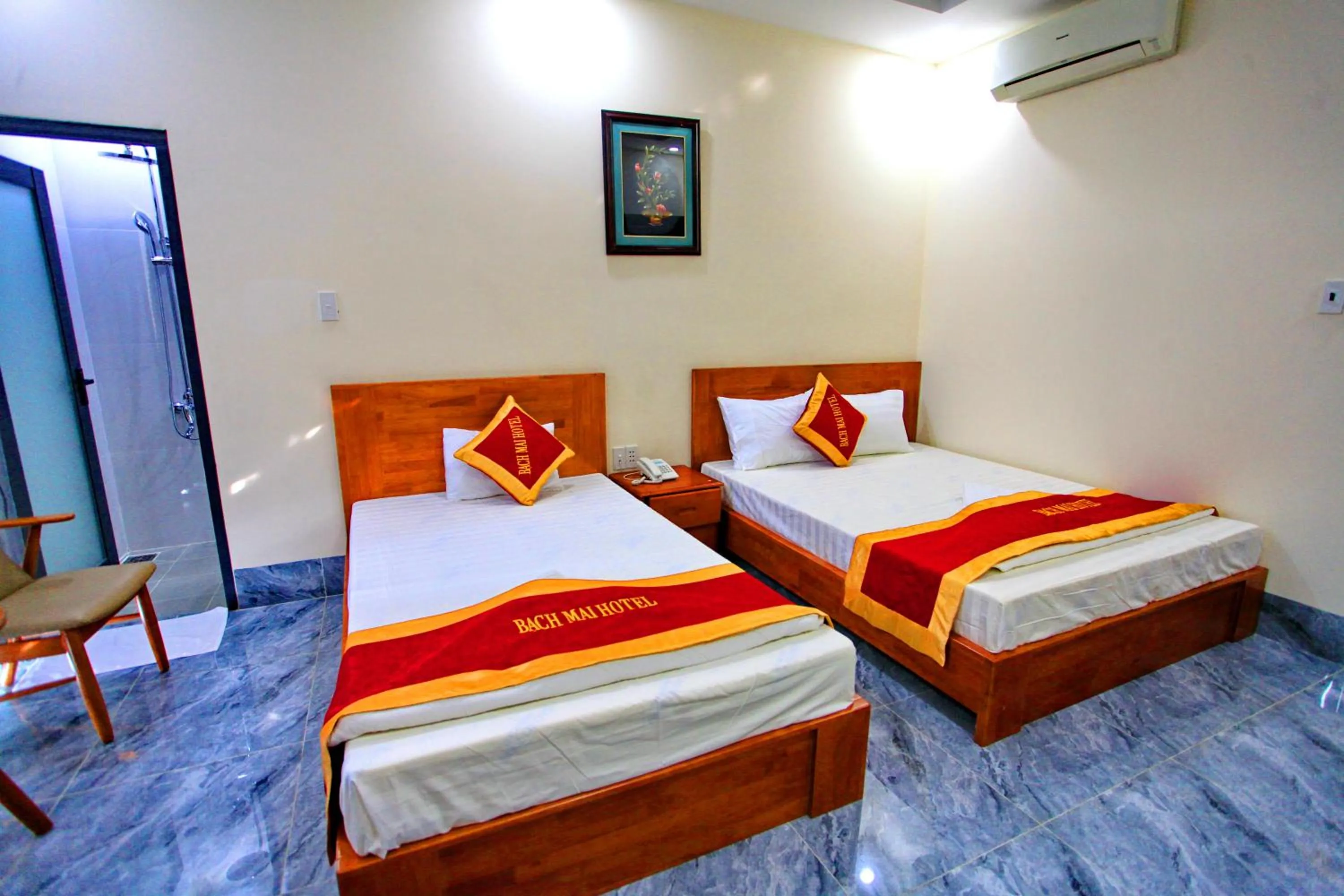 Bed in Khách sạn Bạch Mai Vũng Tàu - Bach Mai Vung Tau hotel