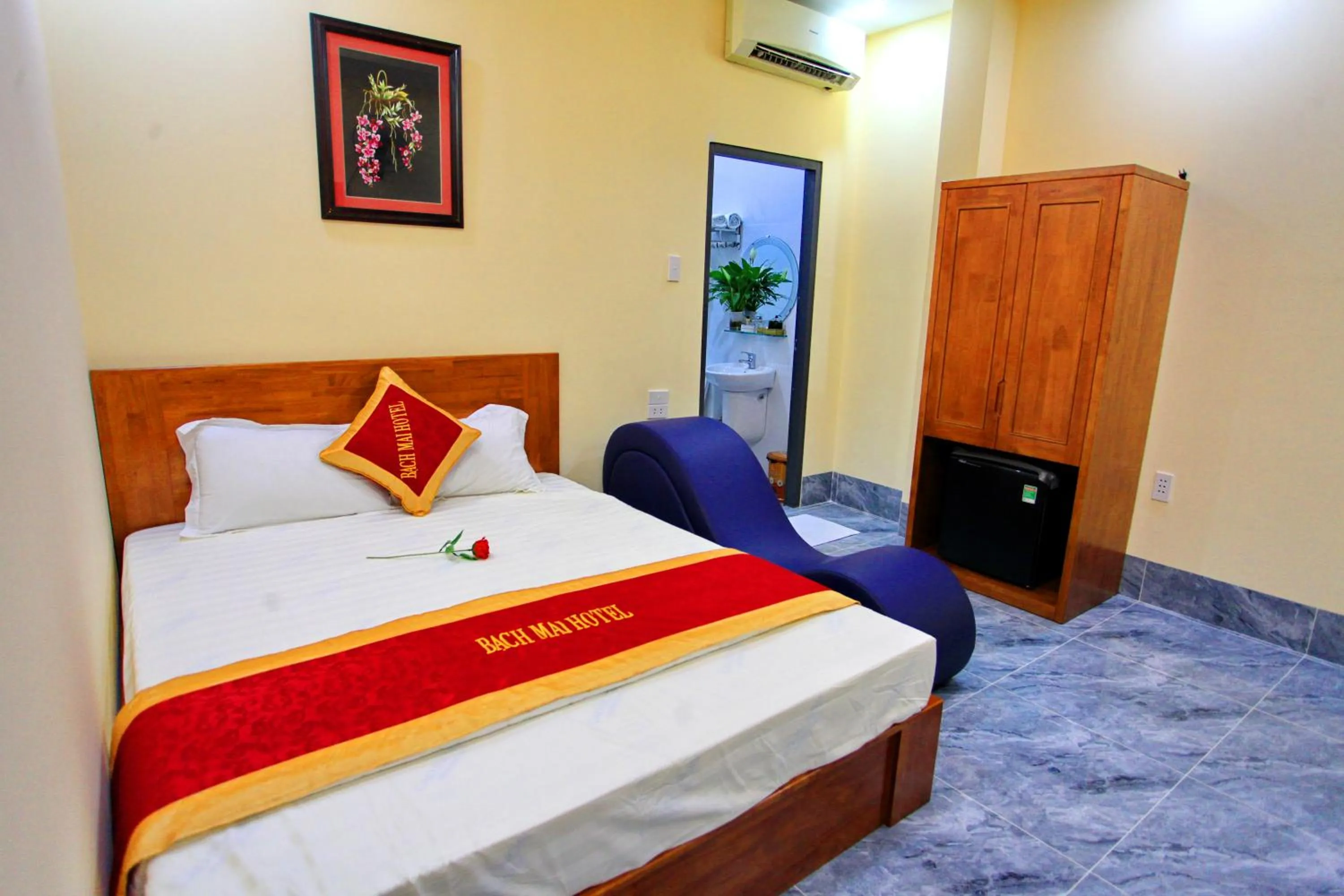 Bed in Khách sạn Bạch Mai Vũng Tàu - Bach Mai Vung Tau hotel