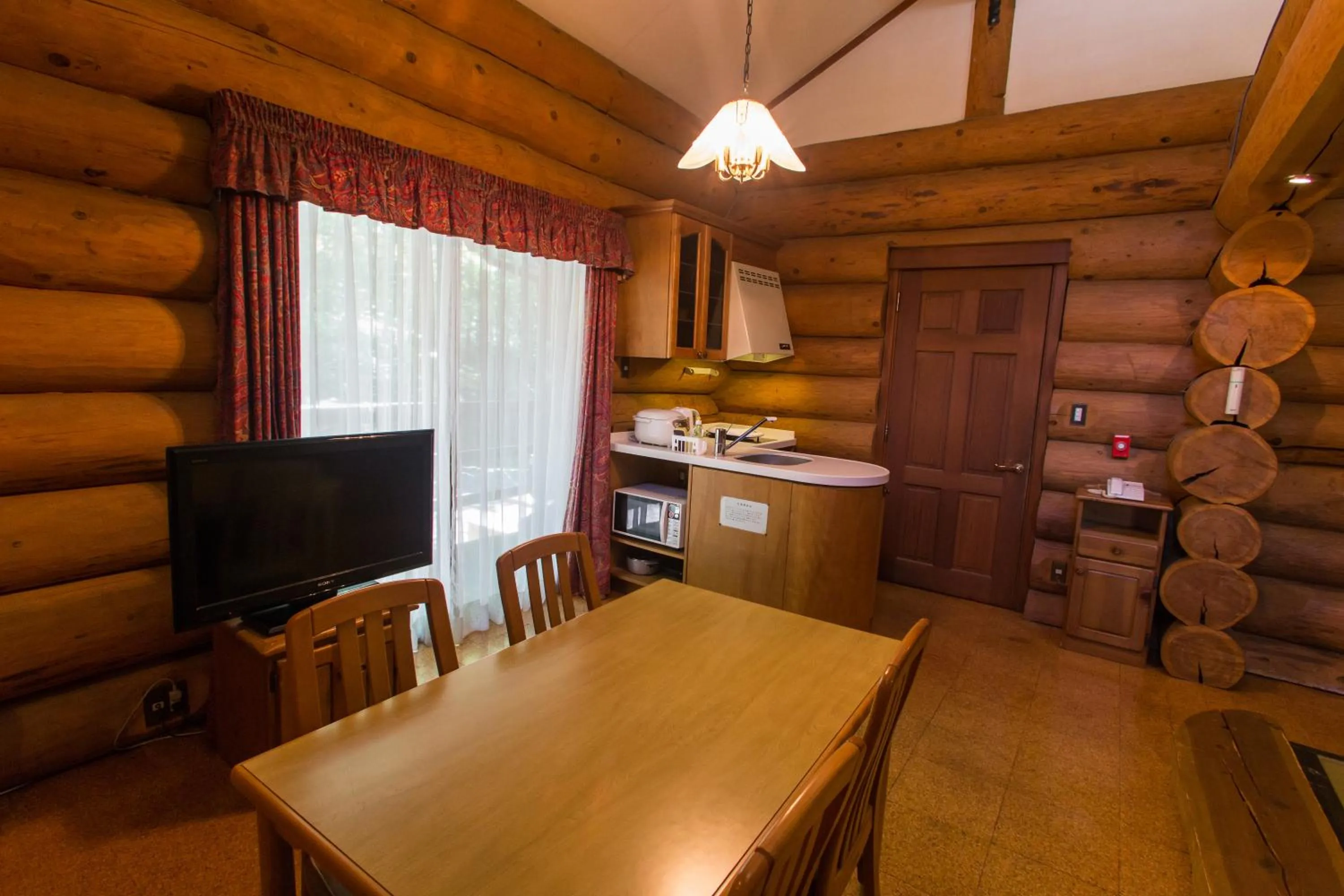 Dining area in Kusatsu Onsen Hotel Village