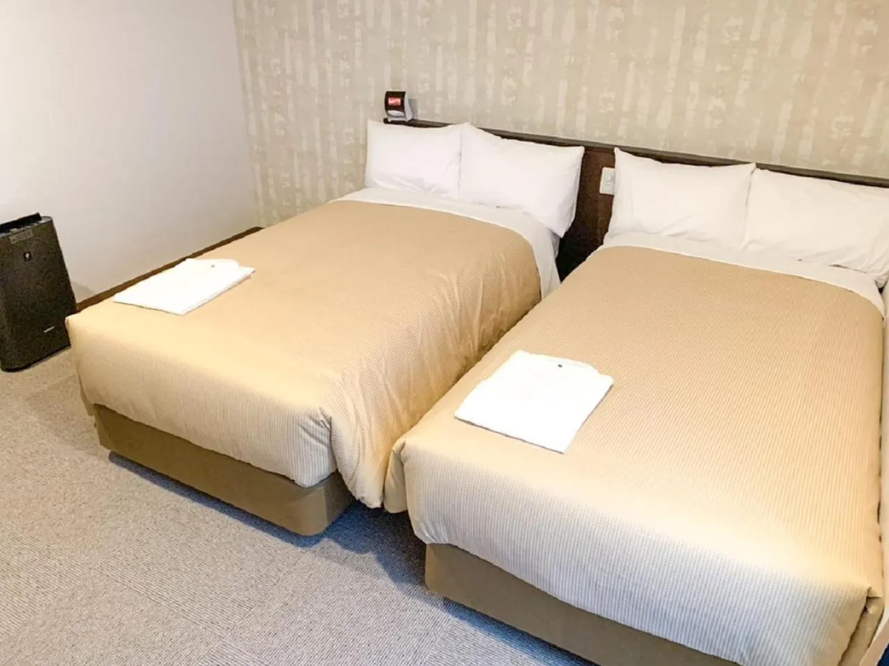 Photo of the whole room, Bed in HOTEL LiVEMAX Kyoto Nijojonishi