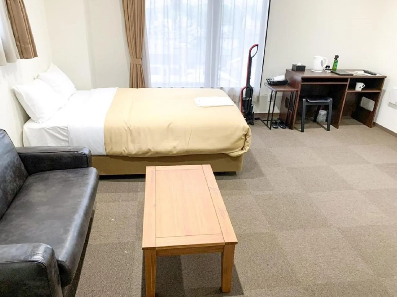 Bed in HOTEL LiVEMAX Kyoto Nijojonishi