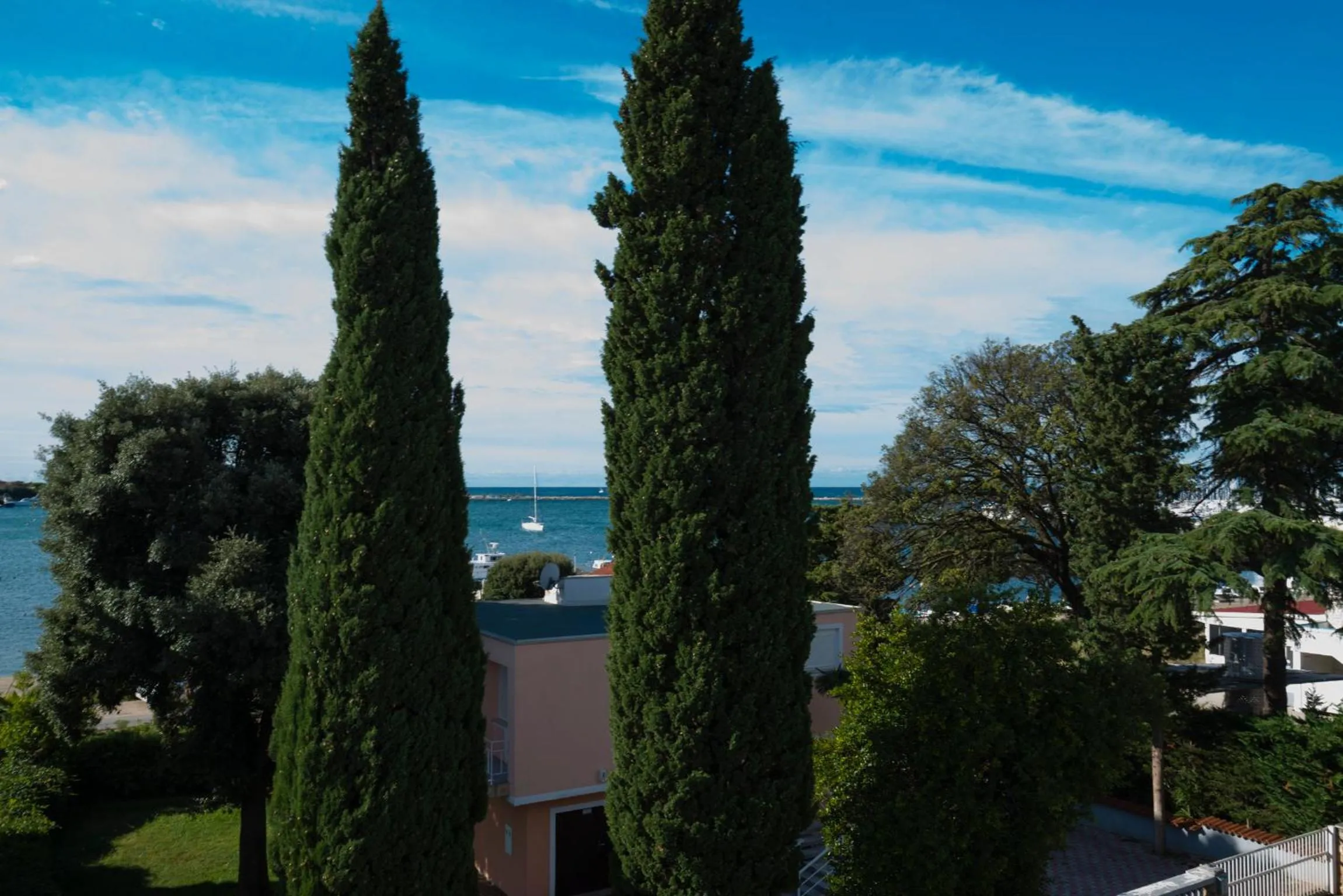Sea view in Apartments Villa Nona