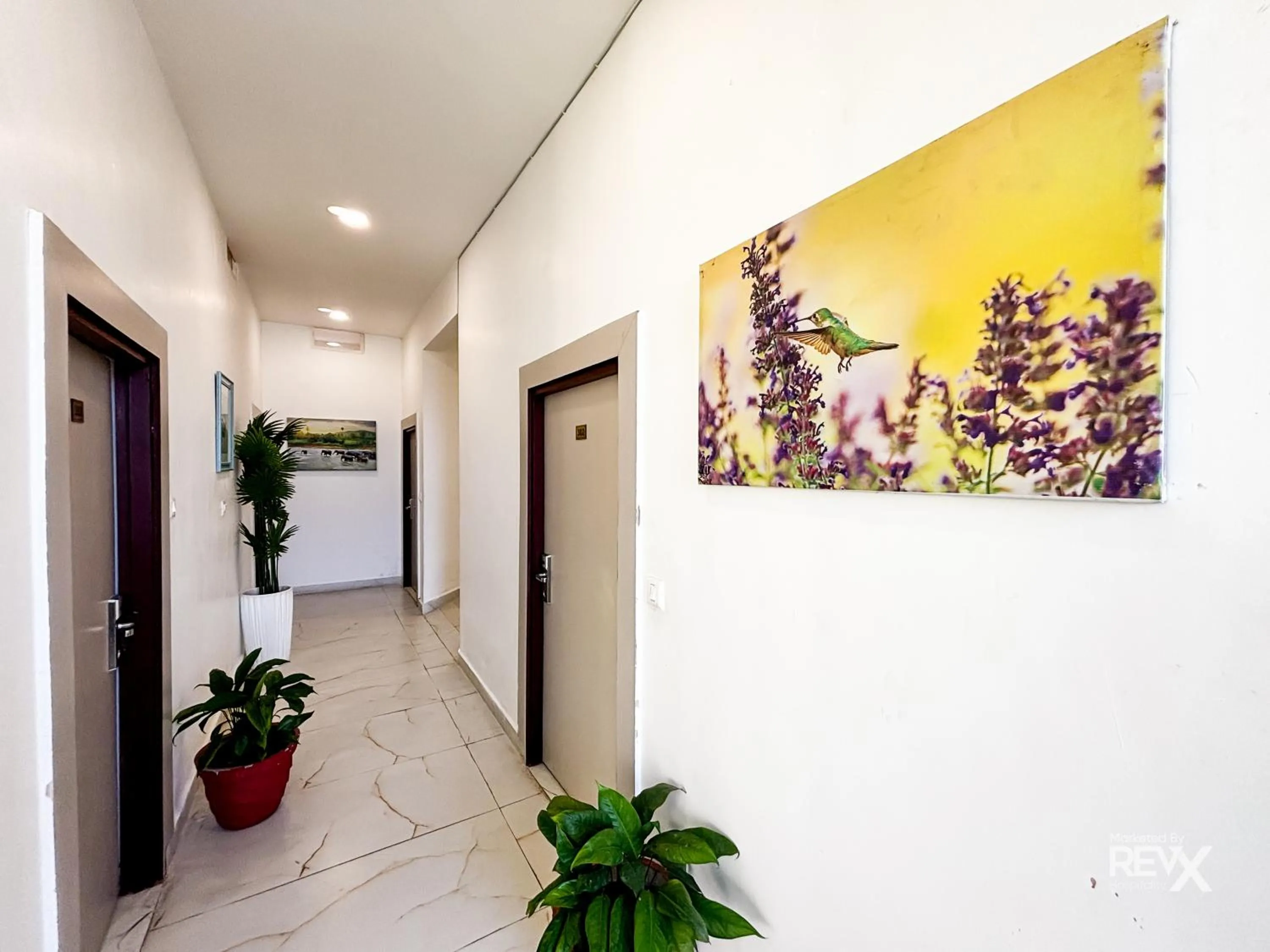 Decorative detail in The Neeraj River Forest Resort Ayurvedic Wellness Center