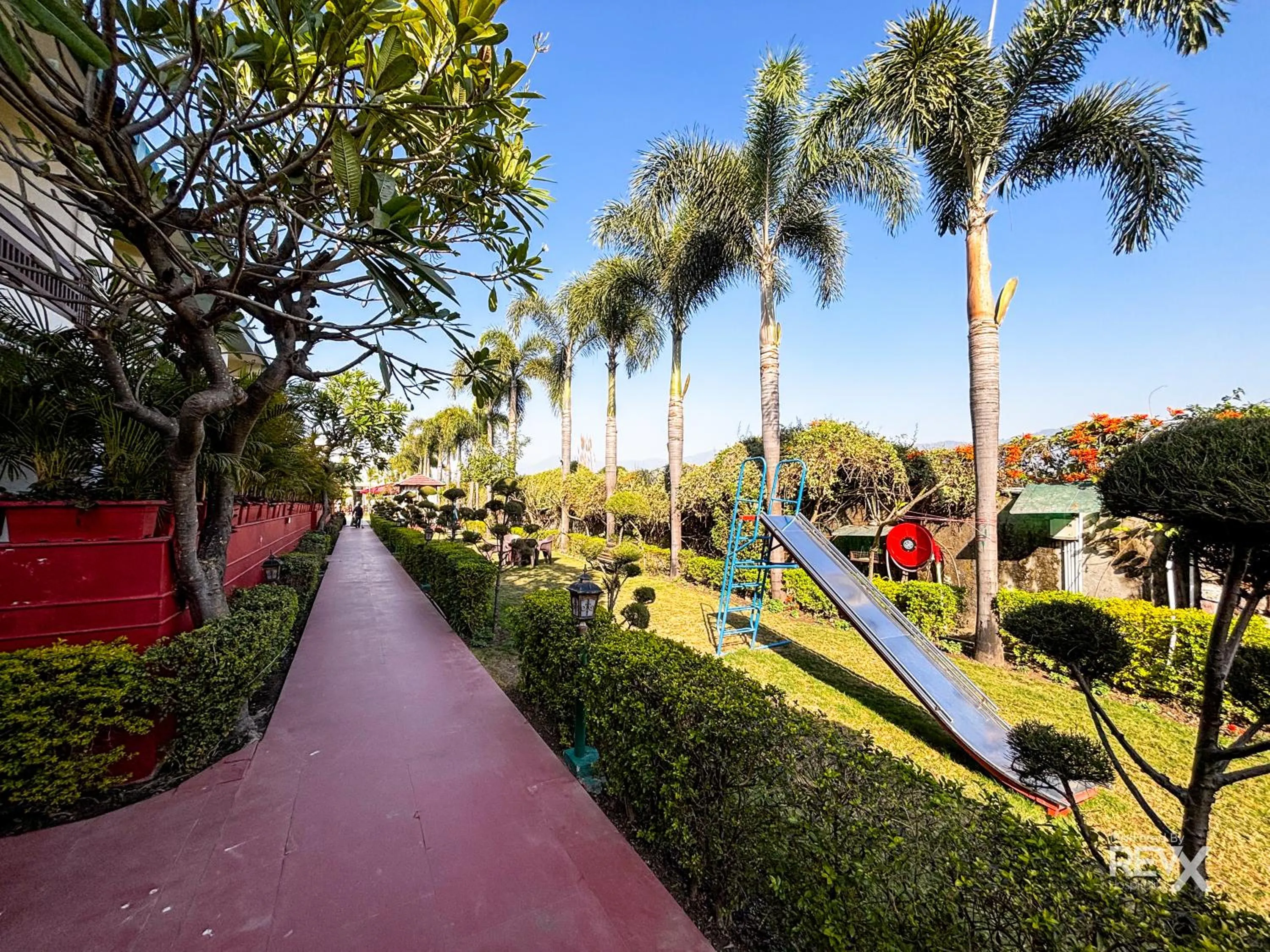 Garden in The Neeraj River Forest Resort Ayurvedic Wellness Center