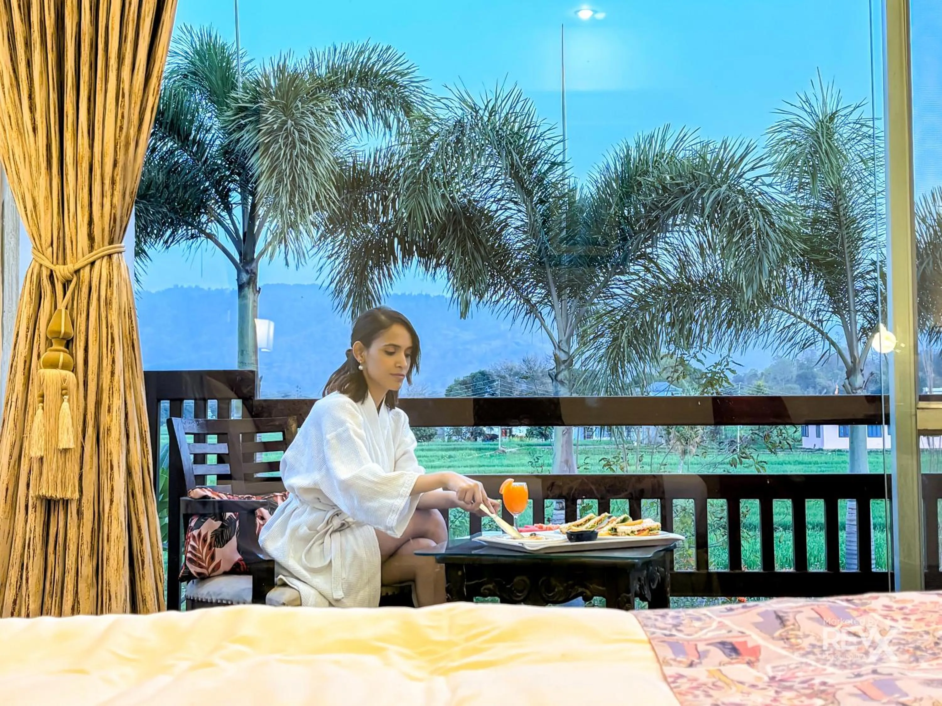 View (from property/room) in The Neeraj River Forest Resort Ayurvedic Wellness Center