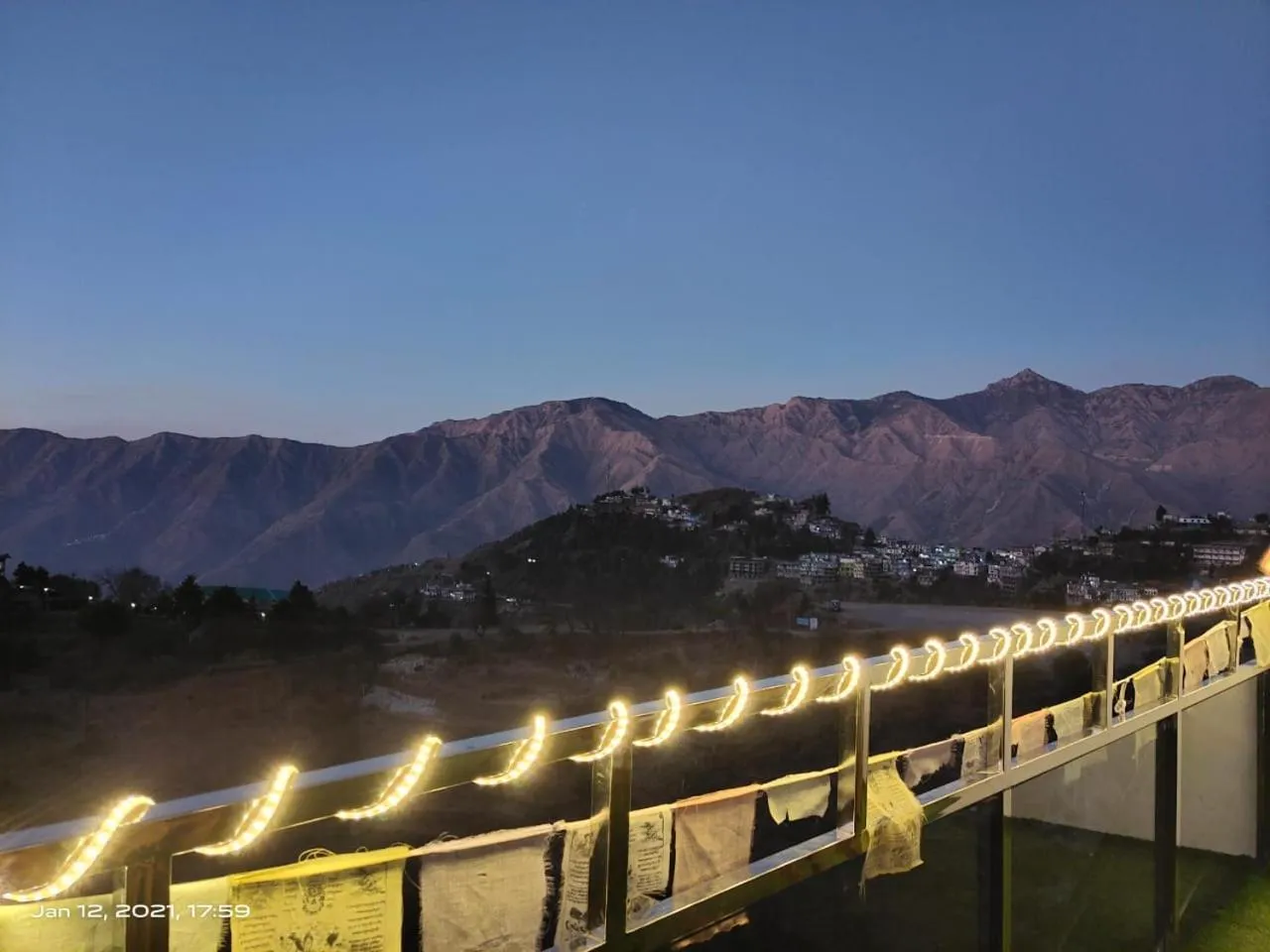 Balcony/Terrace in Icebergs Mussoorie - A Boutique stay and 24 hrs roof top cafe