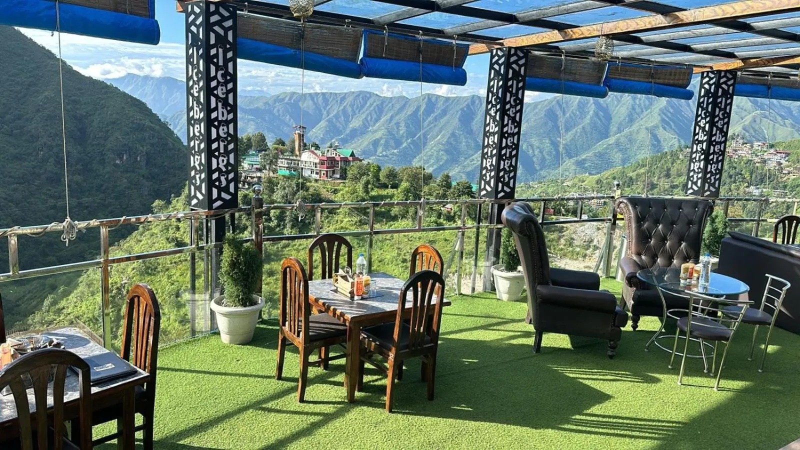 Balcony/Terrace in Icebergs Mussoorie - A Boutique stay and 24 hrs roof top cafe