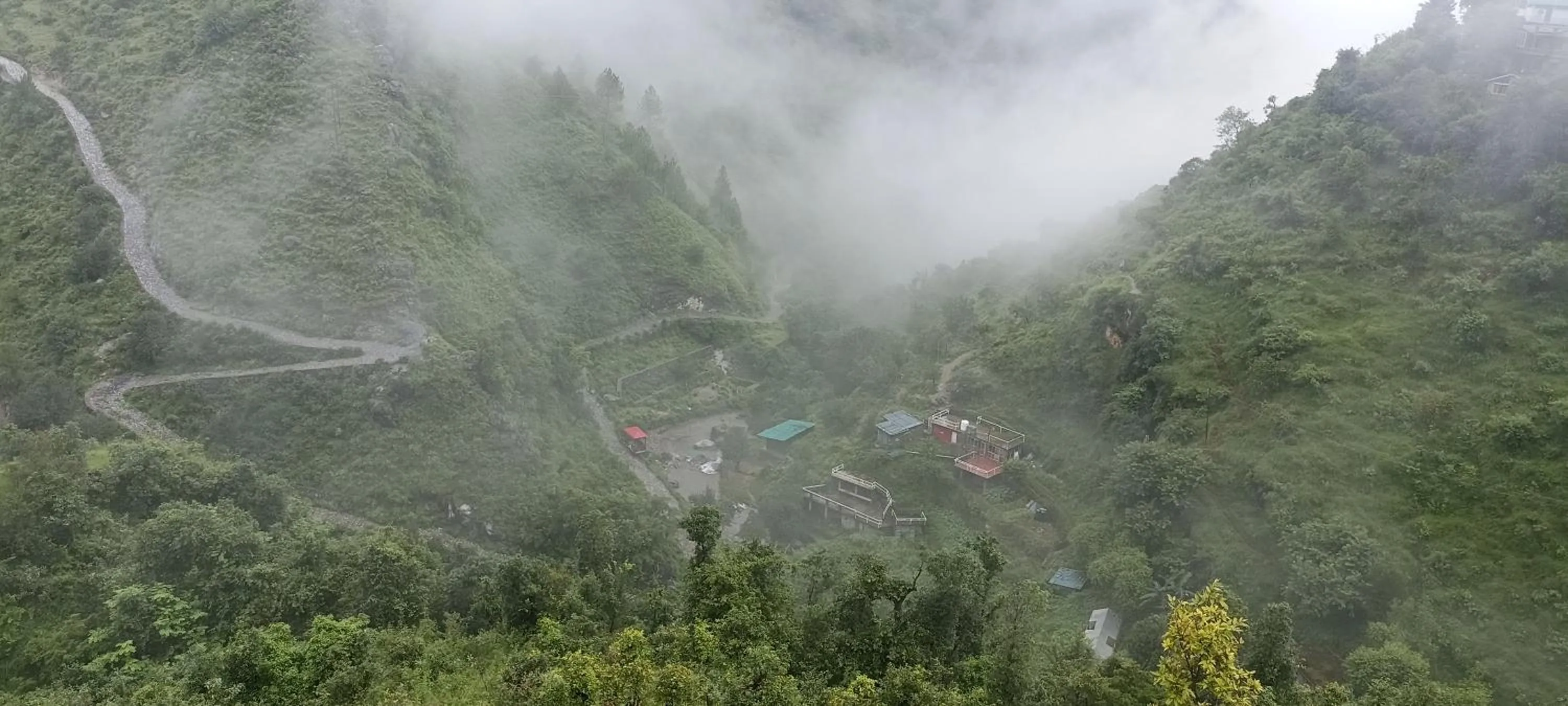 View (from property/room) in Icebergs Mussoorie - A Boutique stay and 24 hrs roof top cafe