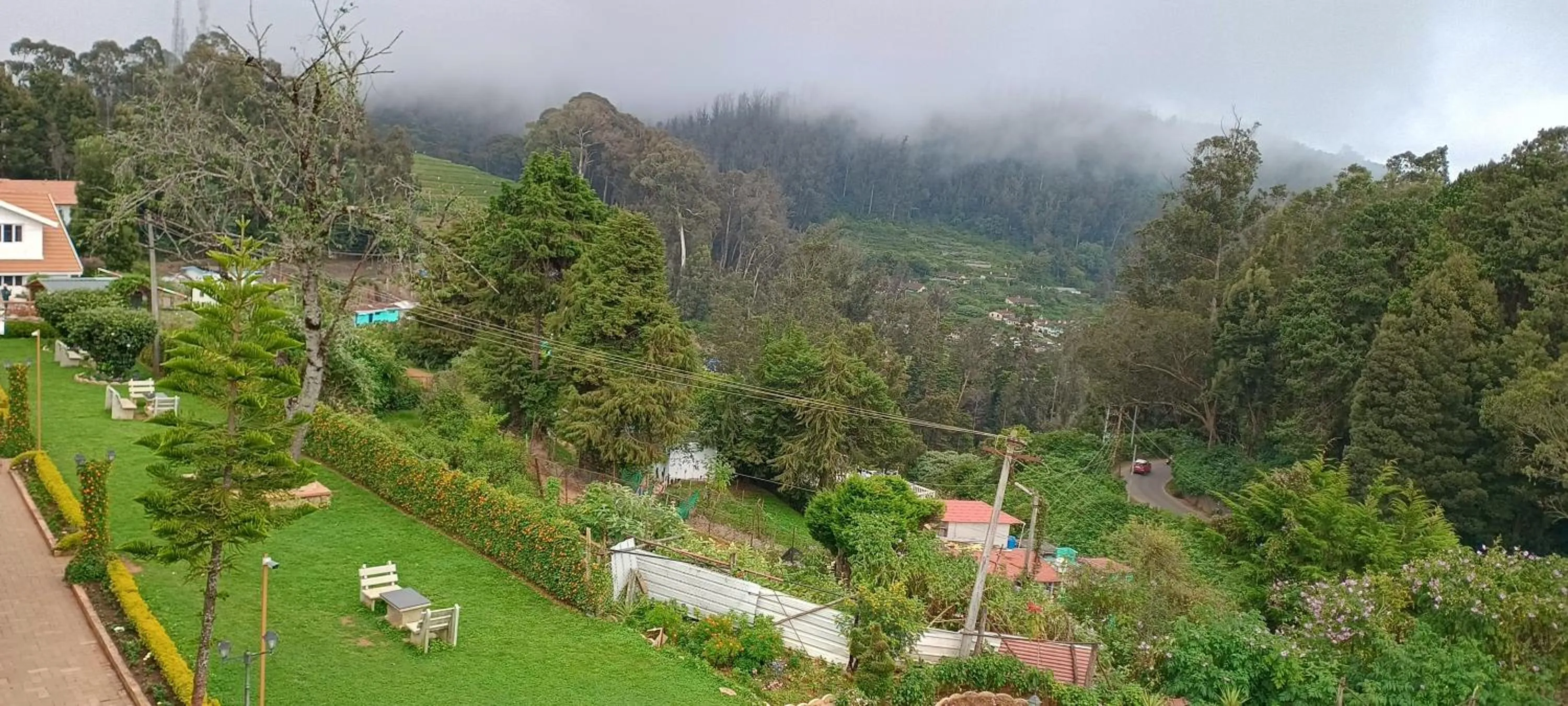 Natural landscape in Yantra Resort, Ooty