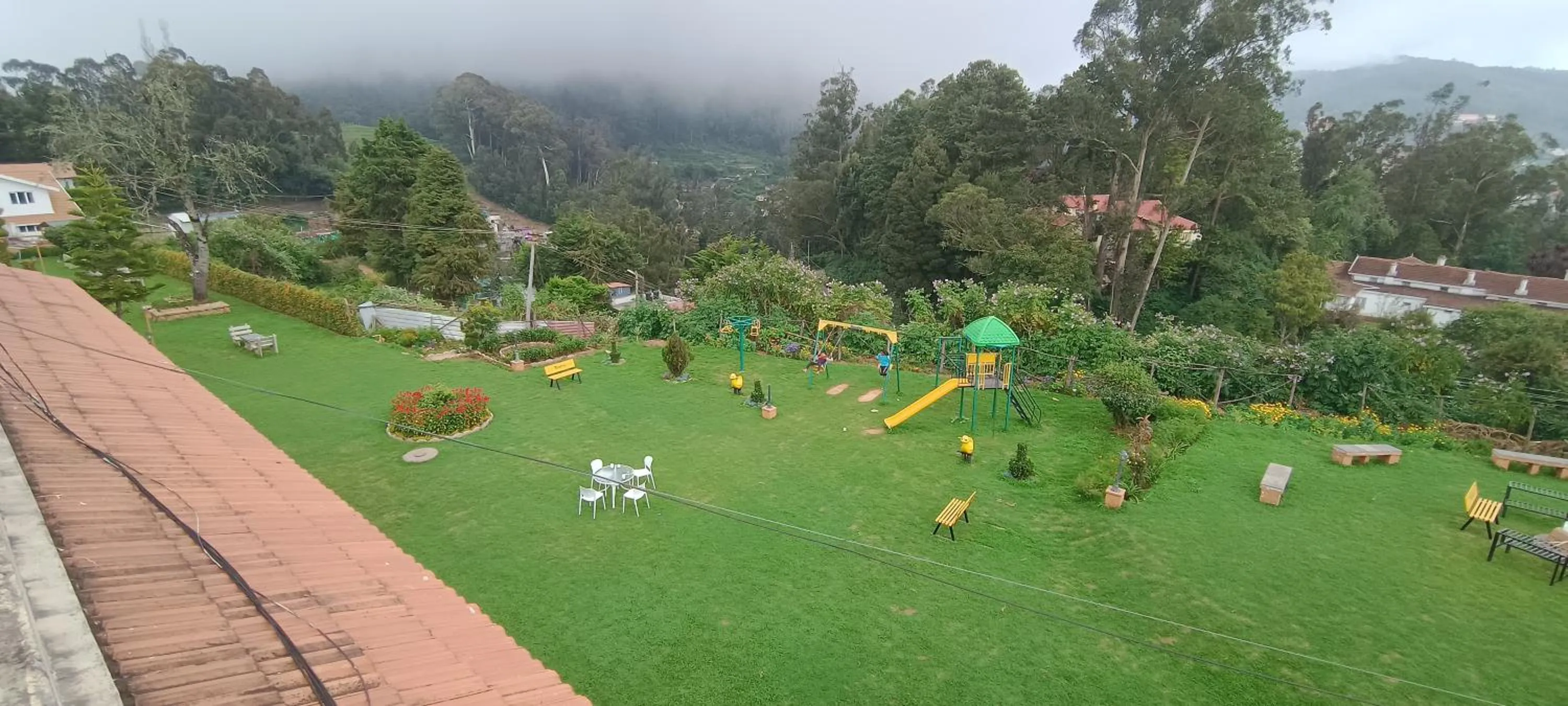 Garden in Yantra Resort, Ooty