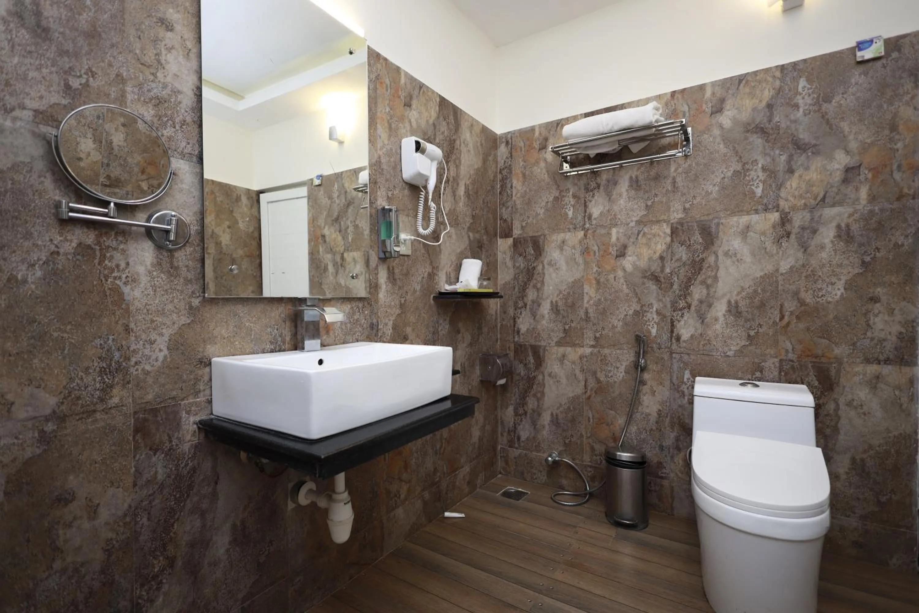 Bathroom in Yantra Resort, Ooty