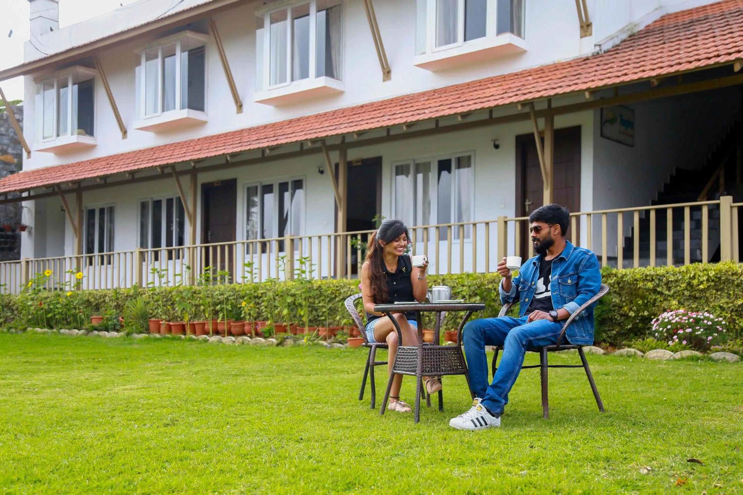 Garden in Yantra Resort, Ooty