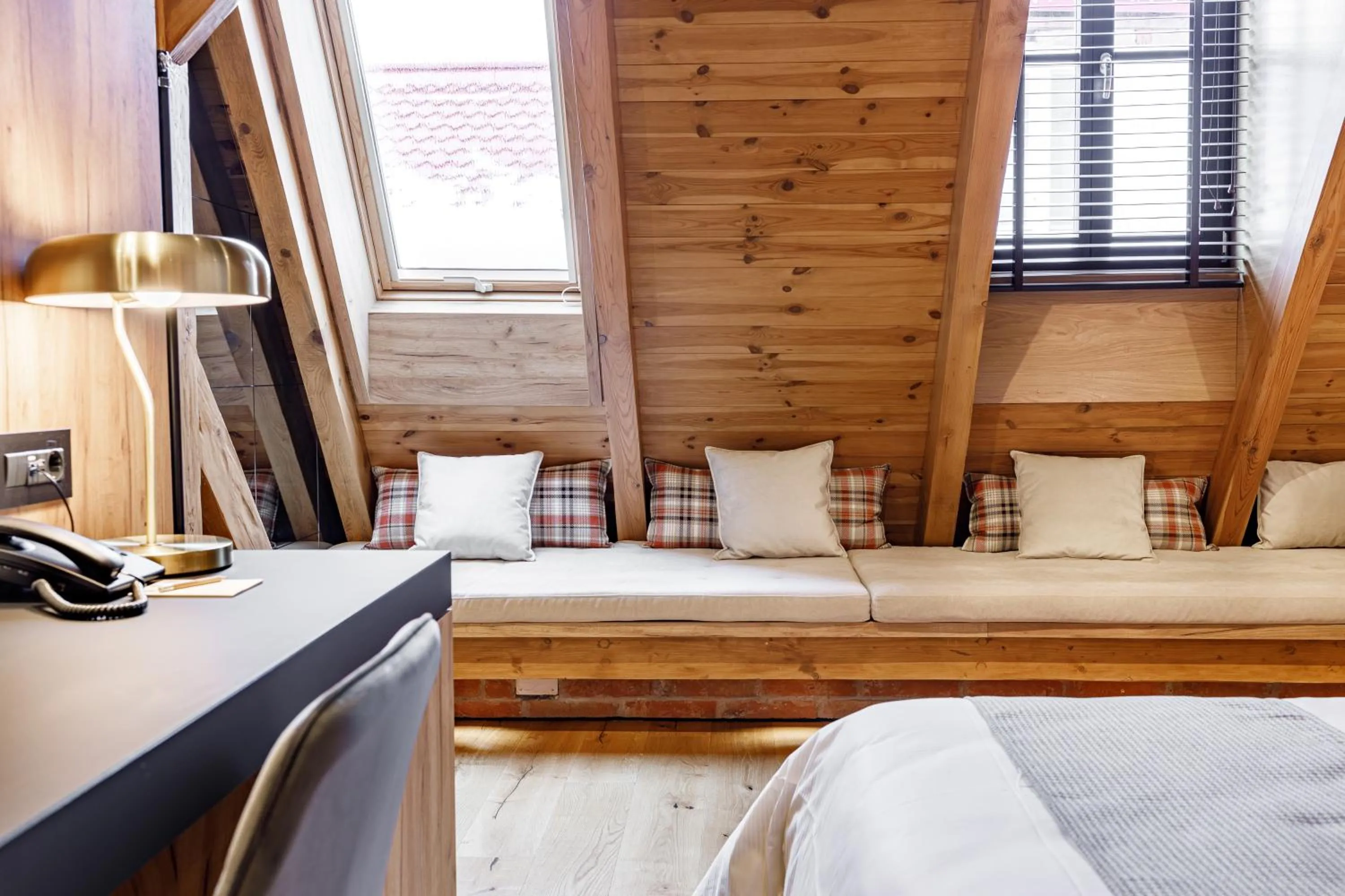 Decorative detail, Bed in SCHUSTER Boarding House