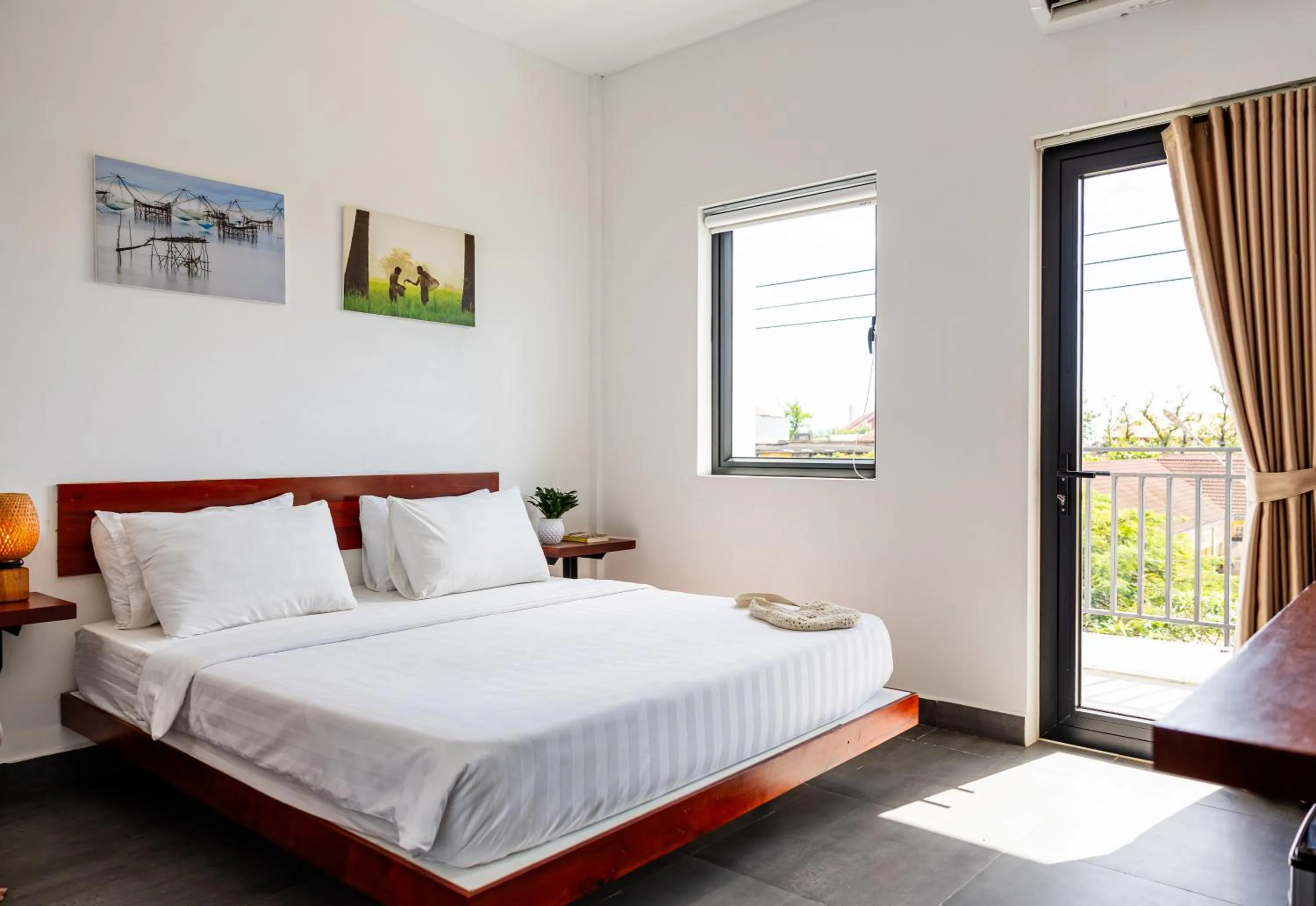 Bedroom, Bed in Onederz Kampot