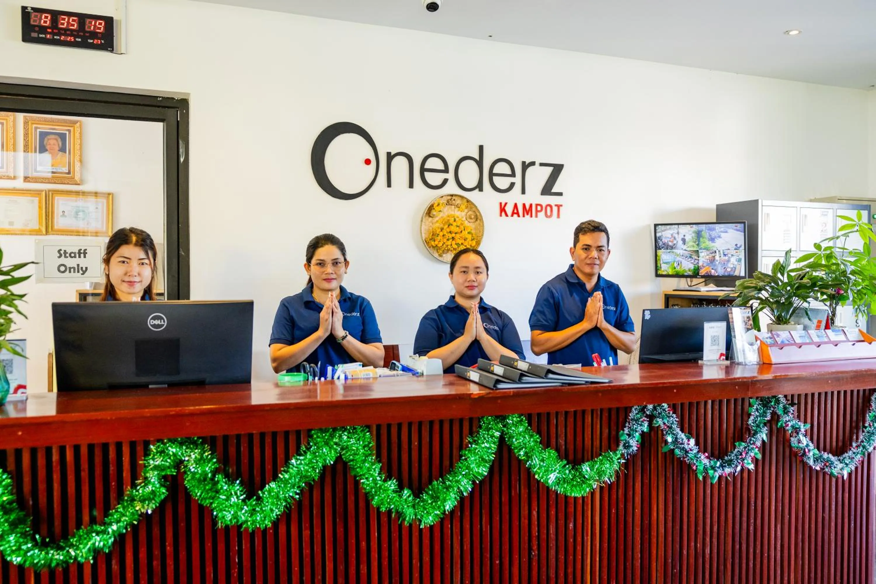 Lobby or reception in Onederz Kampot