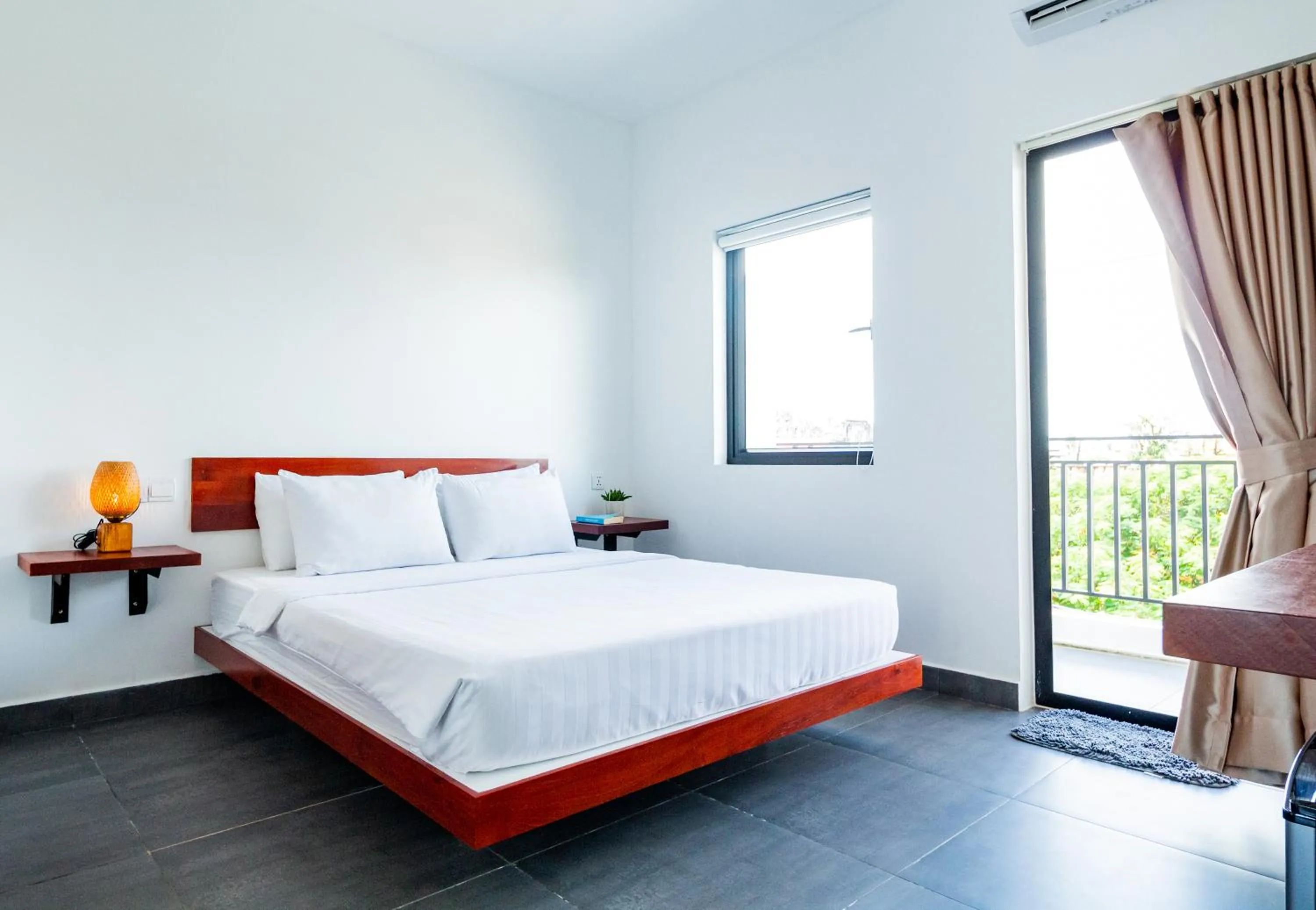 Bed in Onederz Kampot