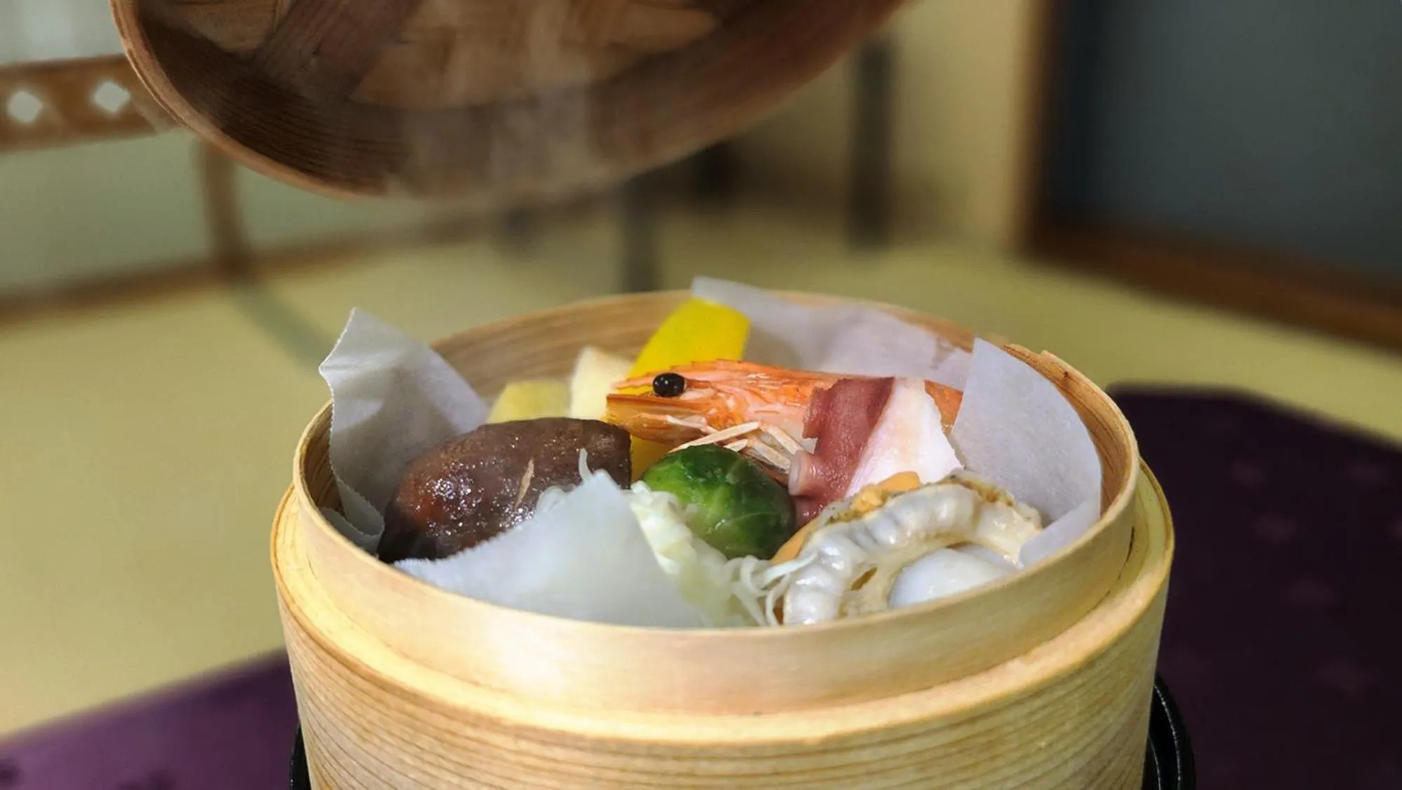 Food close-up in Hotel New Tsuruta