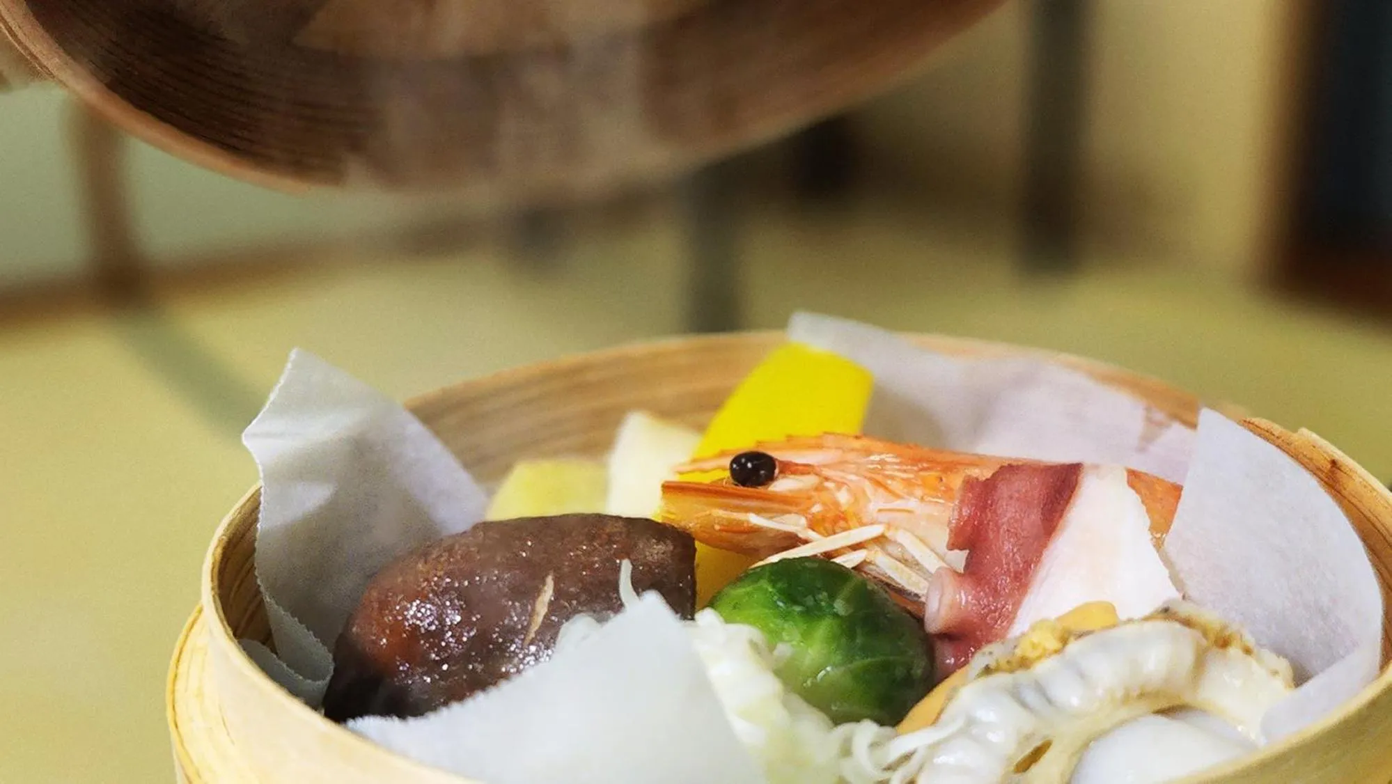 Food close-up in Hotel New Tsuruta