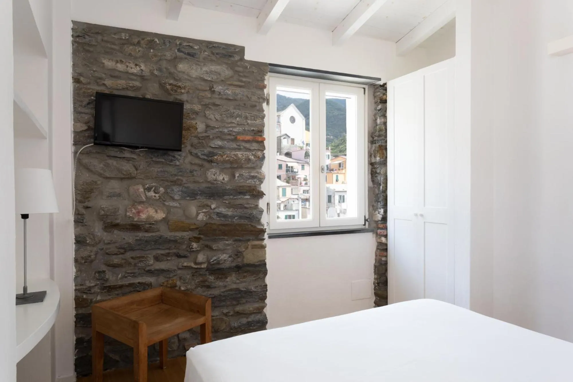 View (from property/room), Bed in La Malà - camere di charme