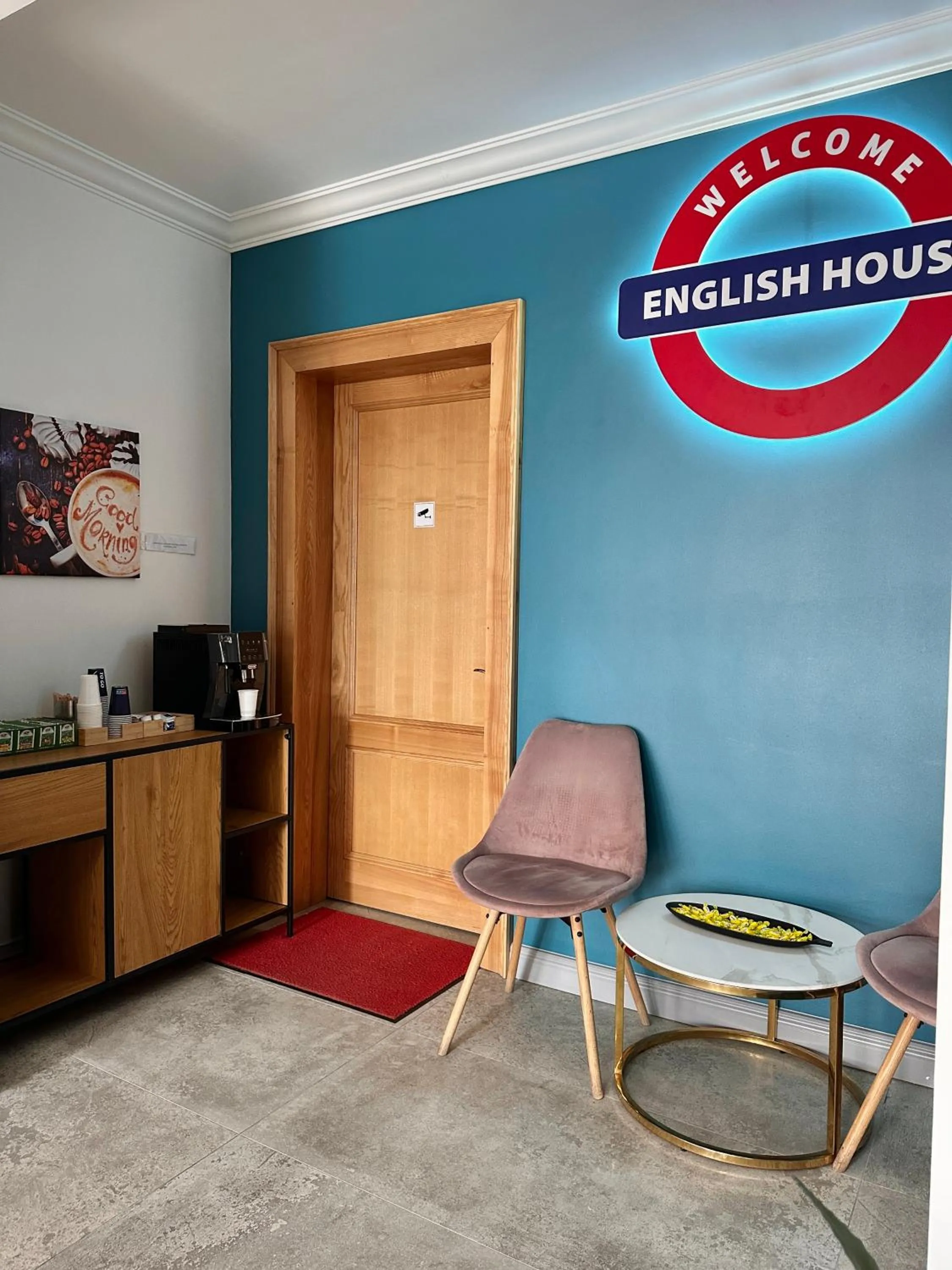 Seating area in English House