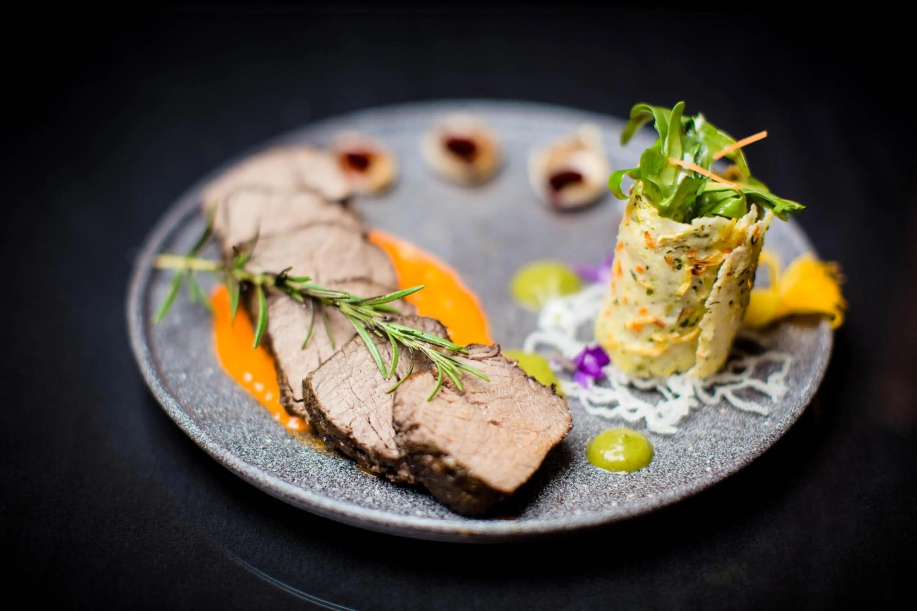 Restaurant/places to eat in Gistola Hotel Mestia