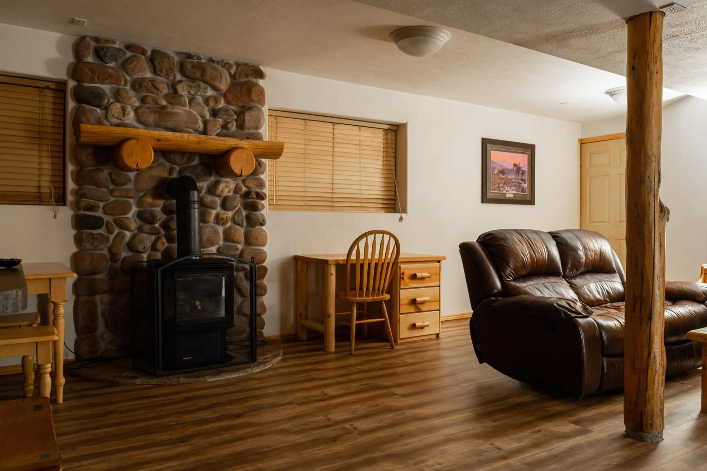Living room in Country Cabins Inn