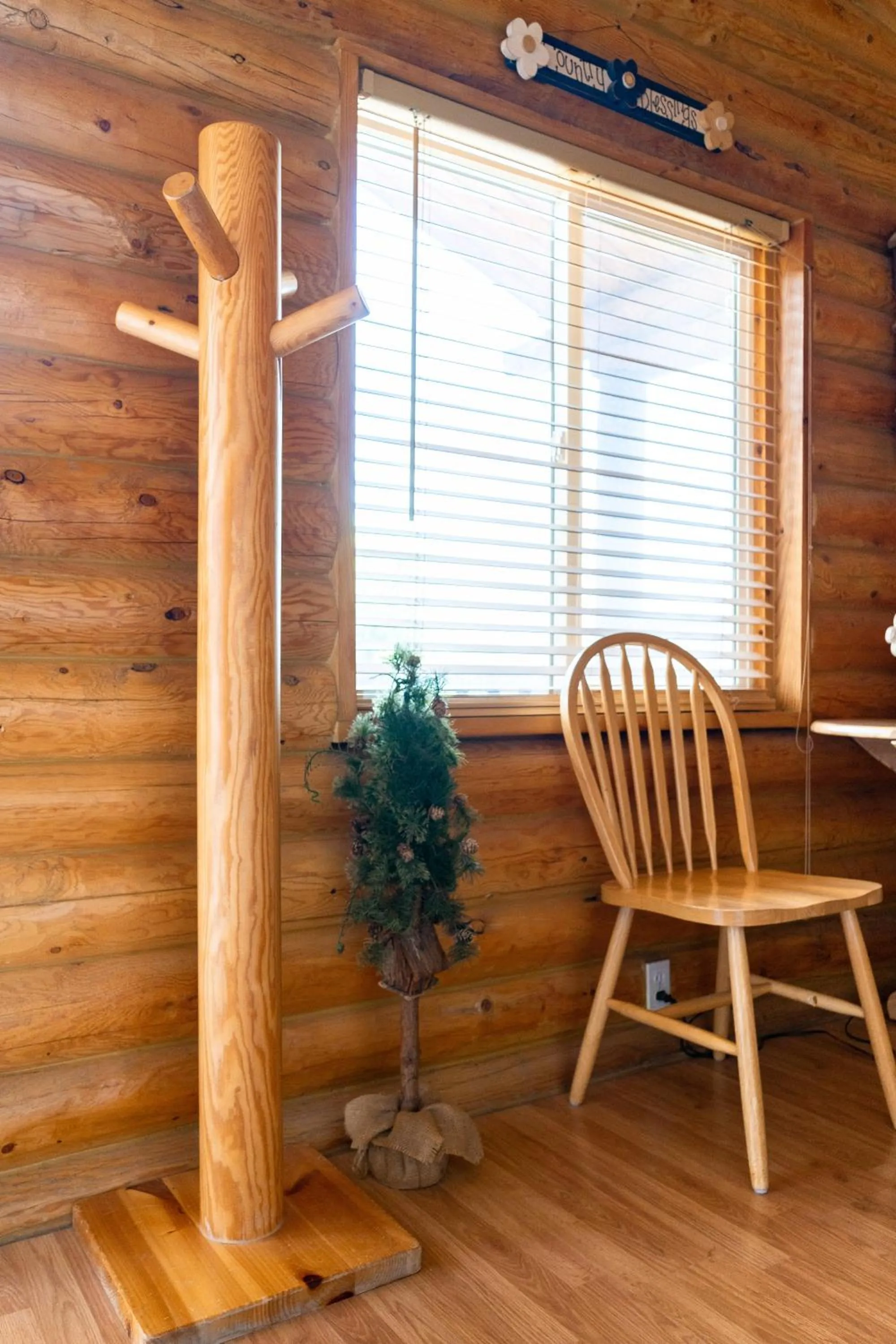 Seating area in Country Cabins Inn