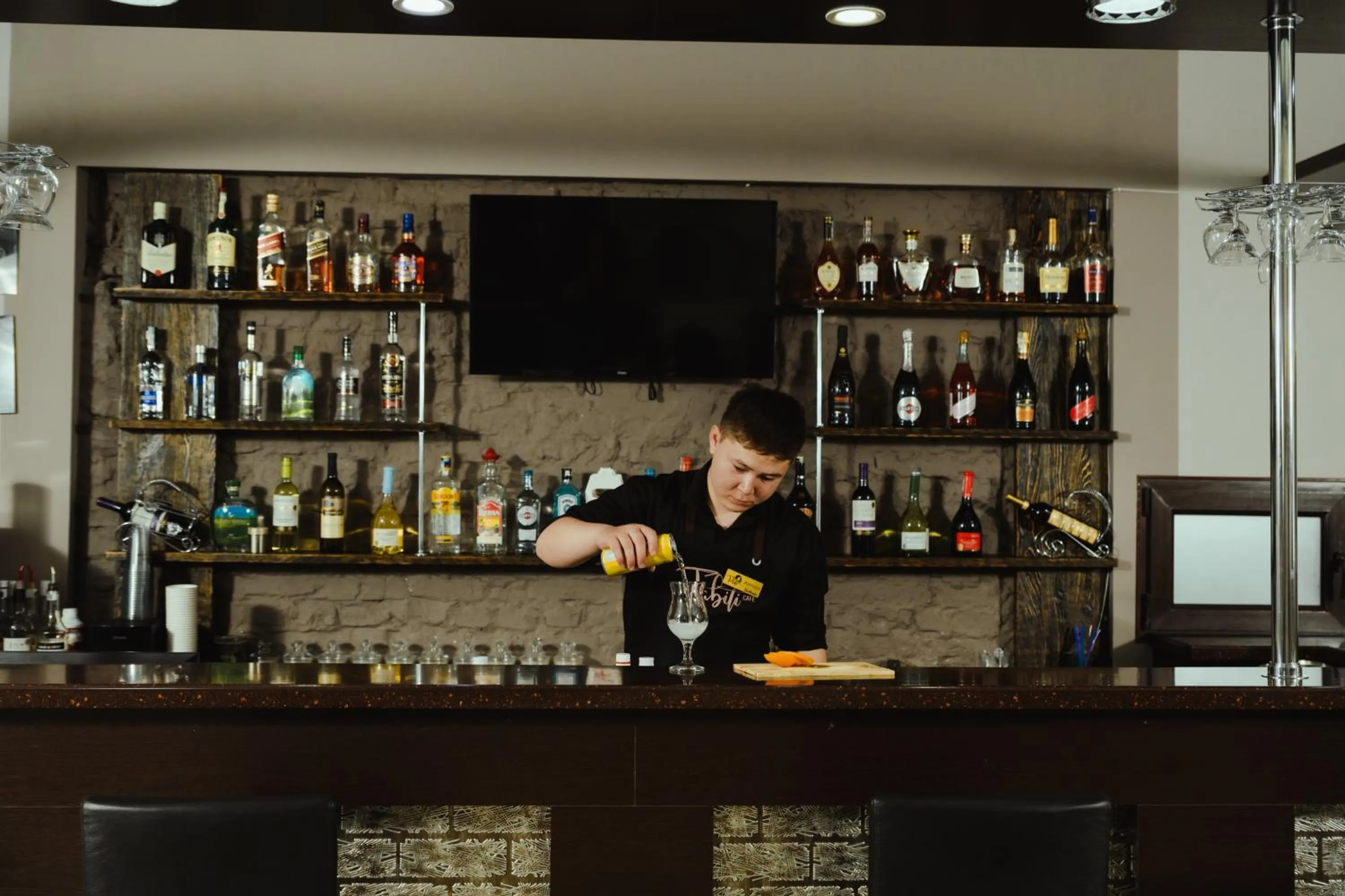 Lounge or bar in Skif HOTEL & SPA