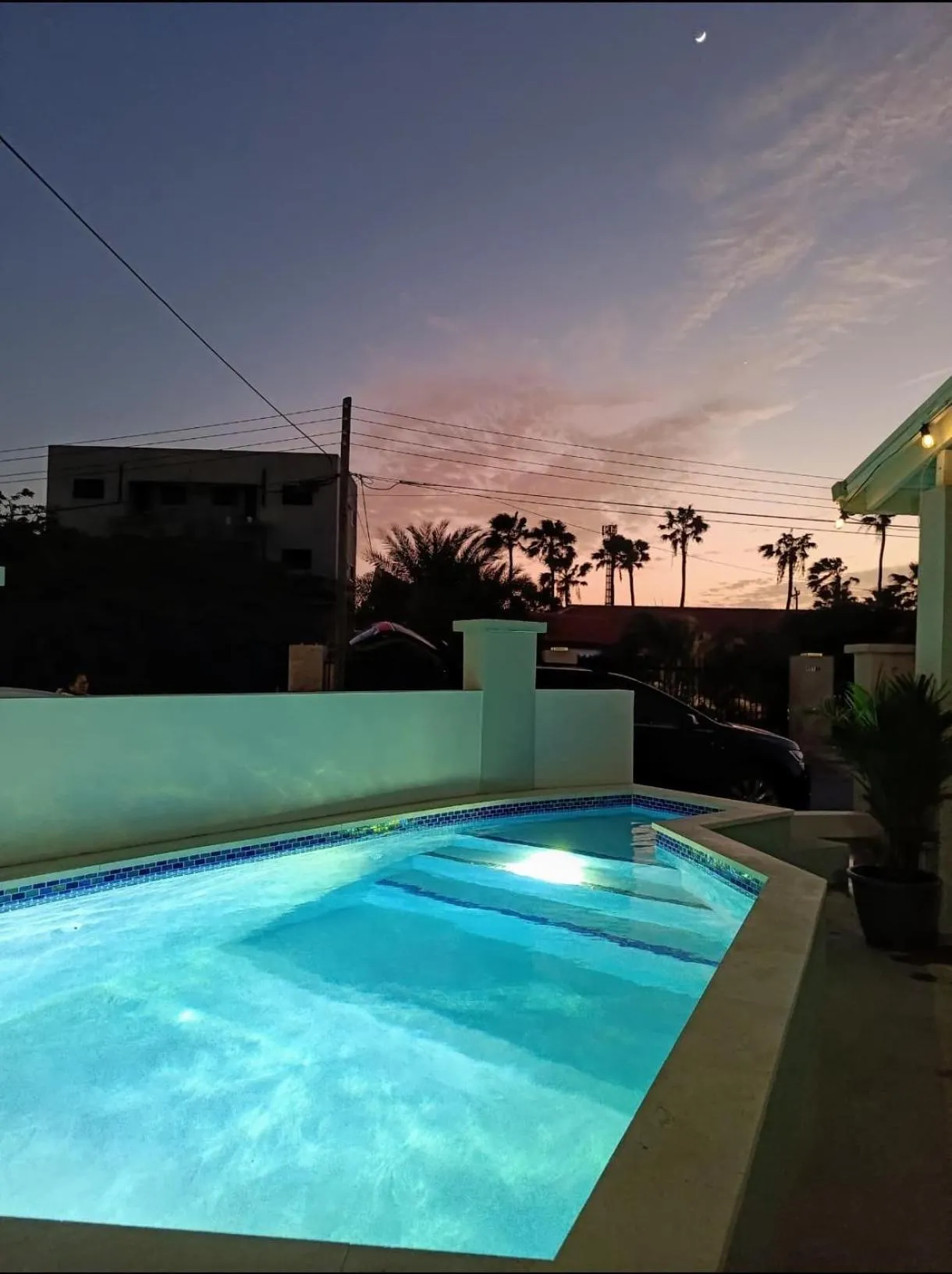 Swimming pool in Rooi Santo Residence
