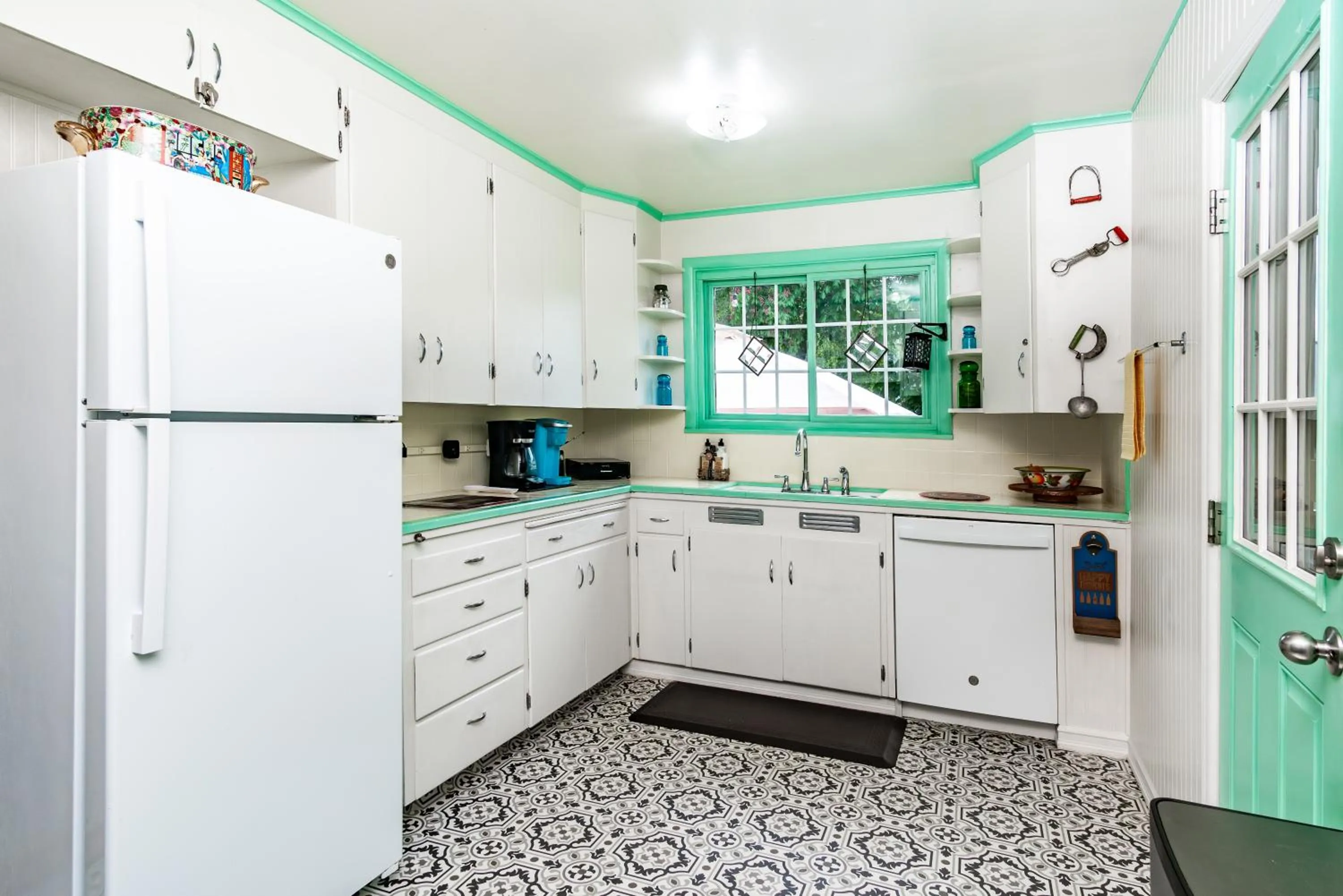 Kitchen or kitchenette in HISTORICAL JOHN RAST HOUSE circa 1875