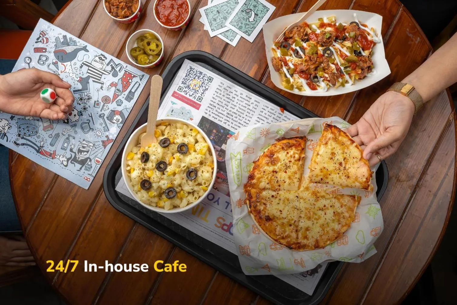 Food in goSTOPS Mussoorie, Library Road