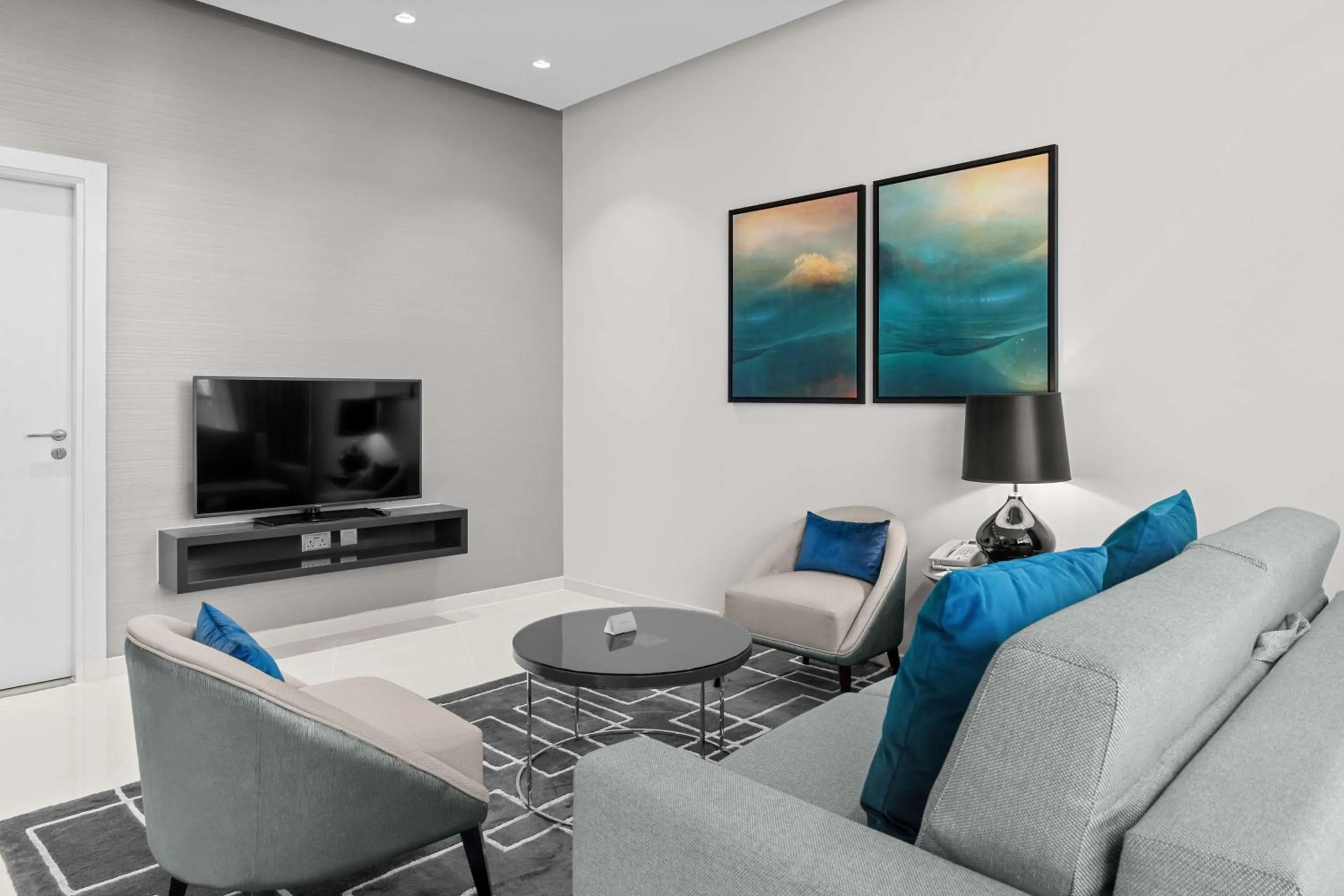 Bedroom in Radisson Dubai Damac Hills