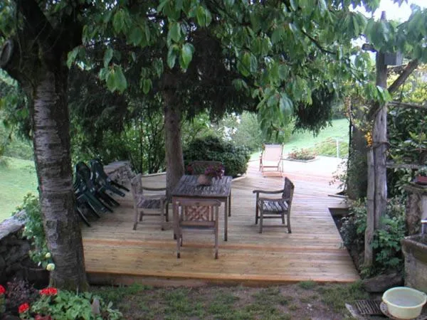 Balcony/Terrace in Domaine de la Safranière - Chambre d'hote