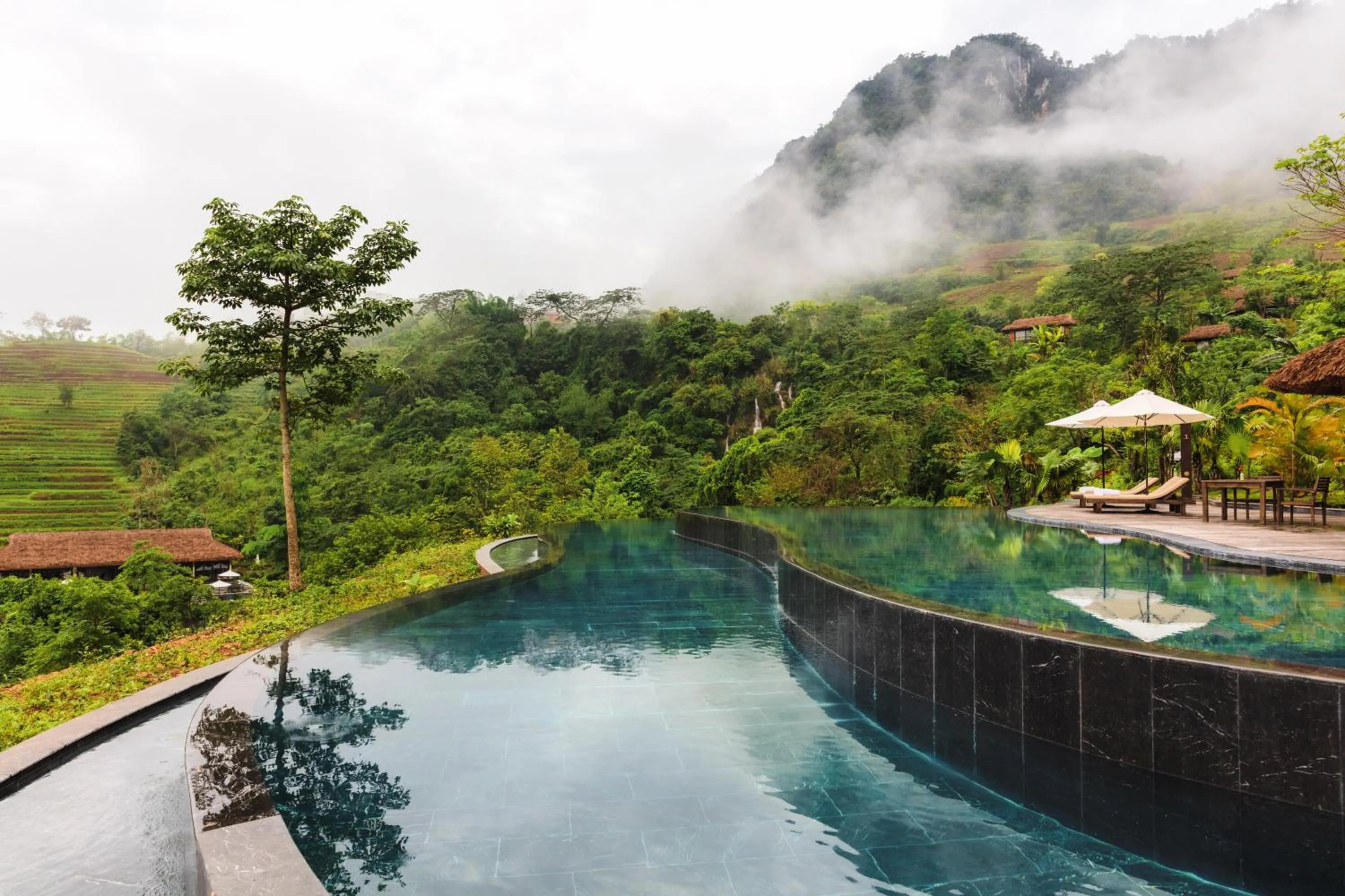 Swimming pool in Avana Retreat