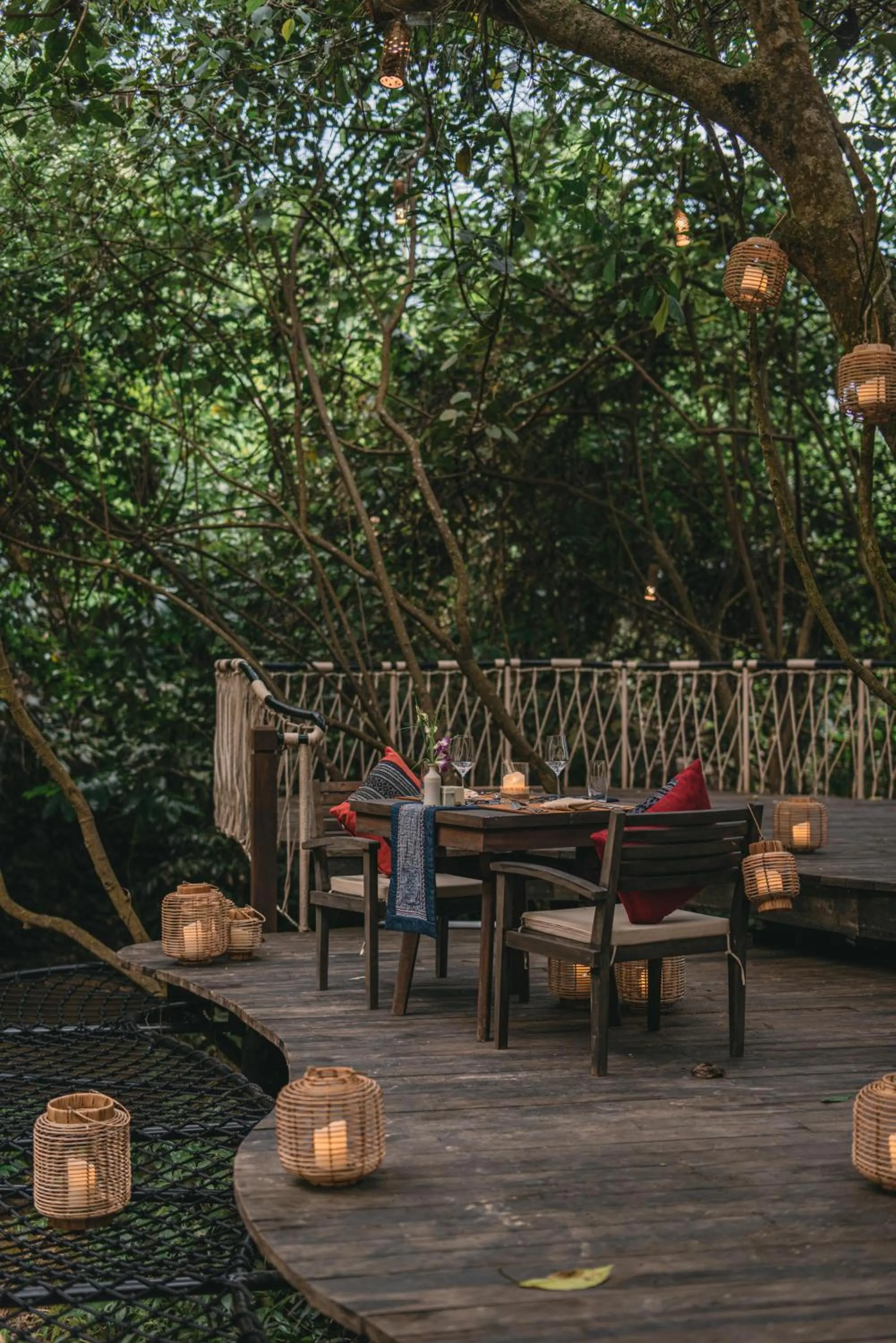 Dining area in Avana Retreat