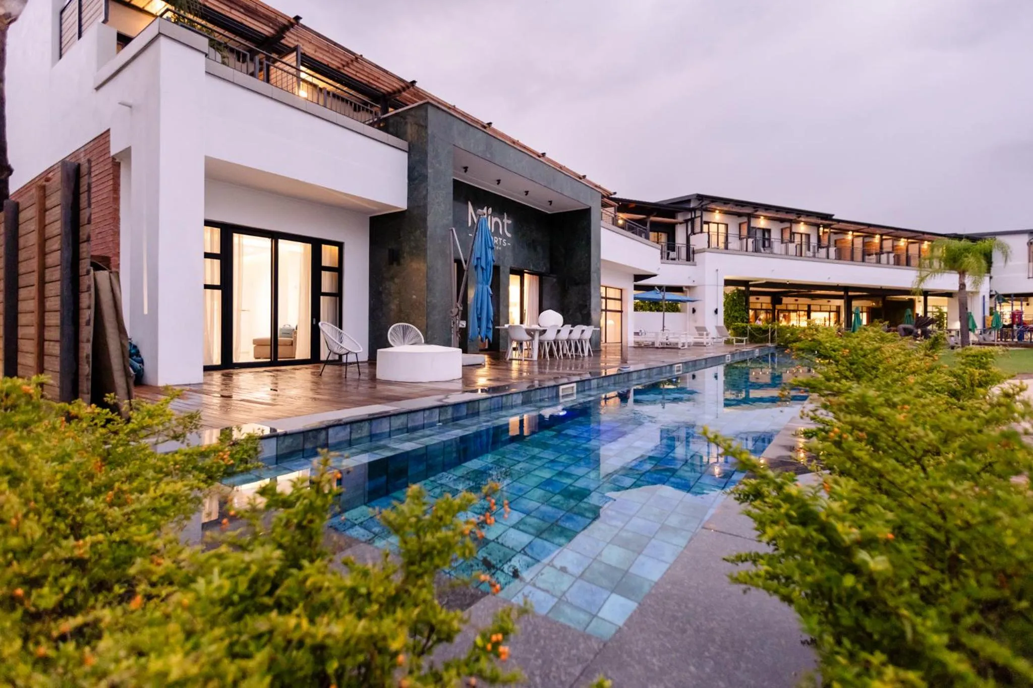 Pool view in MINT Resorts The Blyde