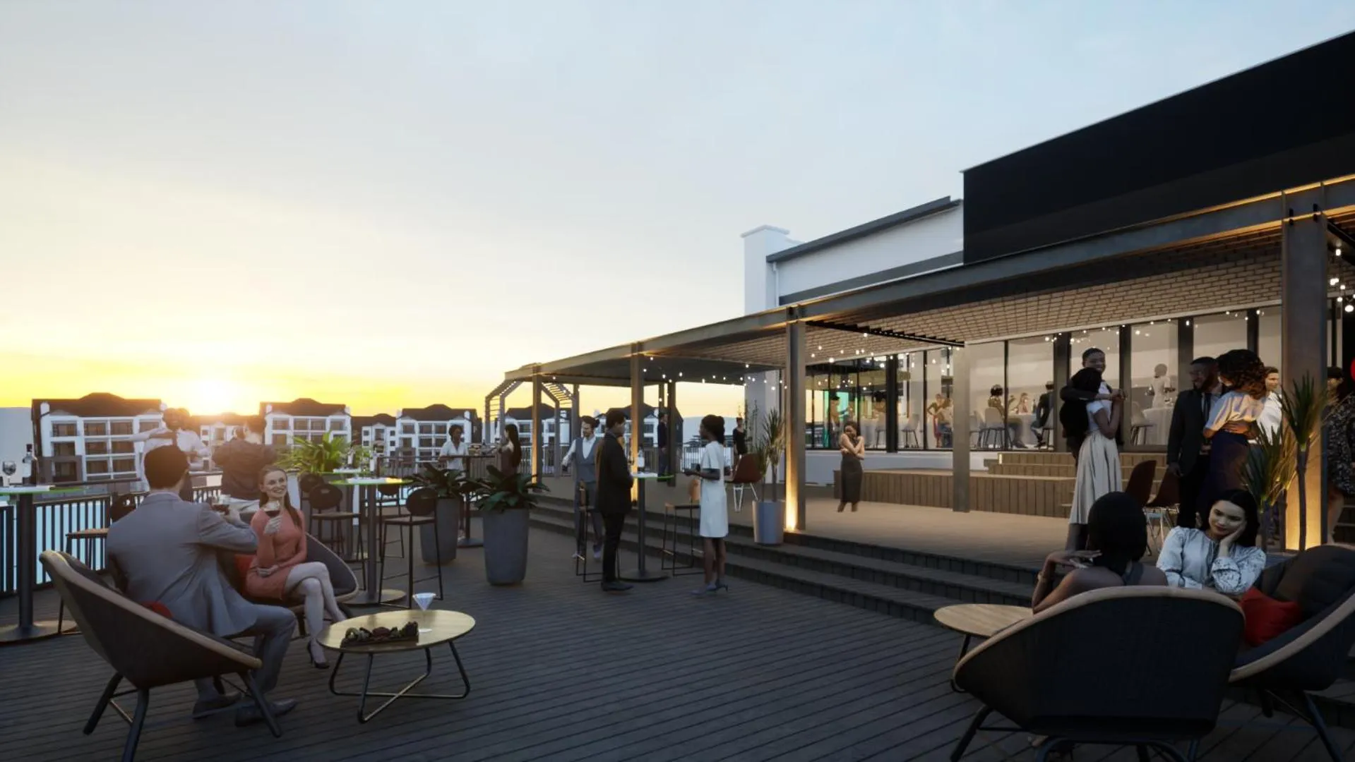 Patio in MINT Resorts The Blyde