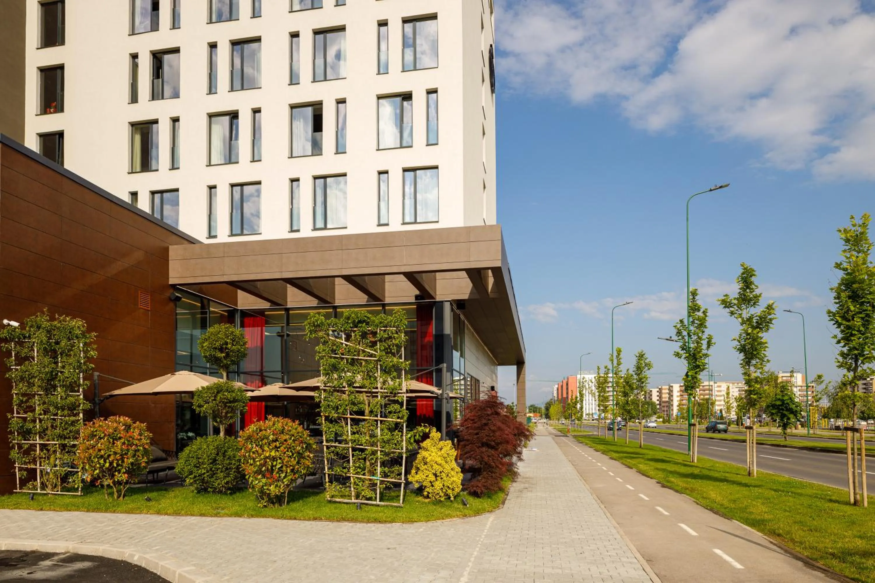 Property building in Qosmo Brasov Hotel