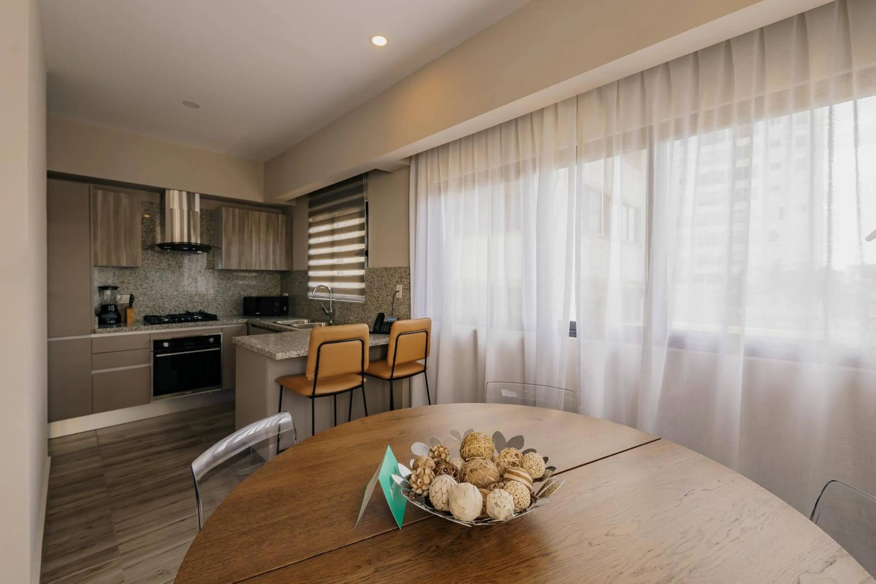 kitchen in Regatta Living Hotel By Mint