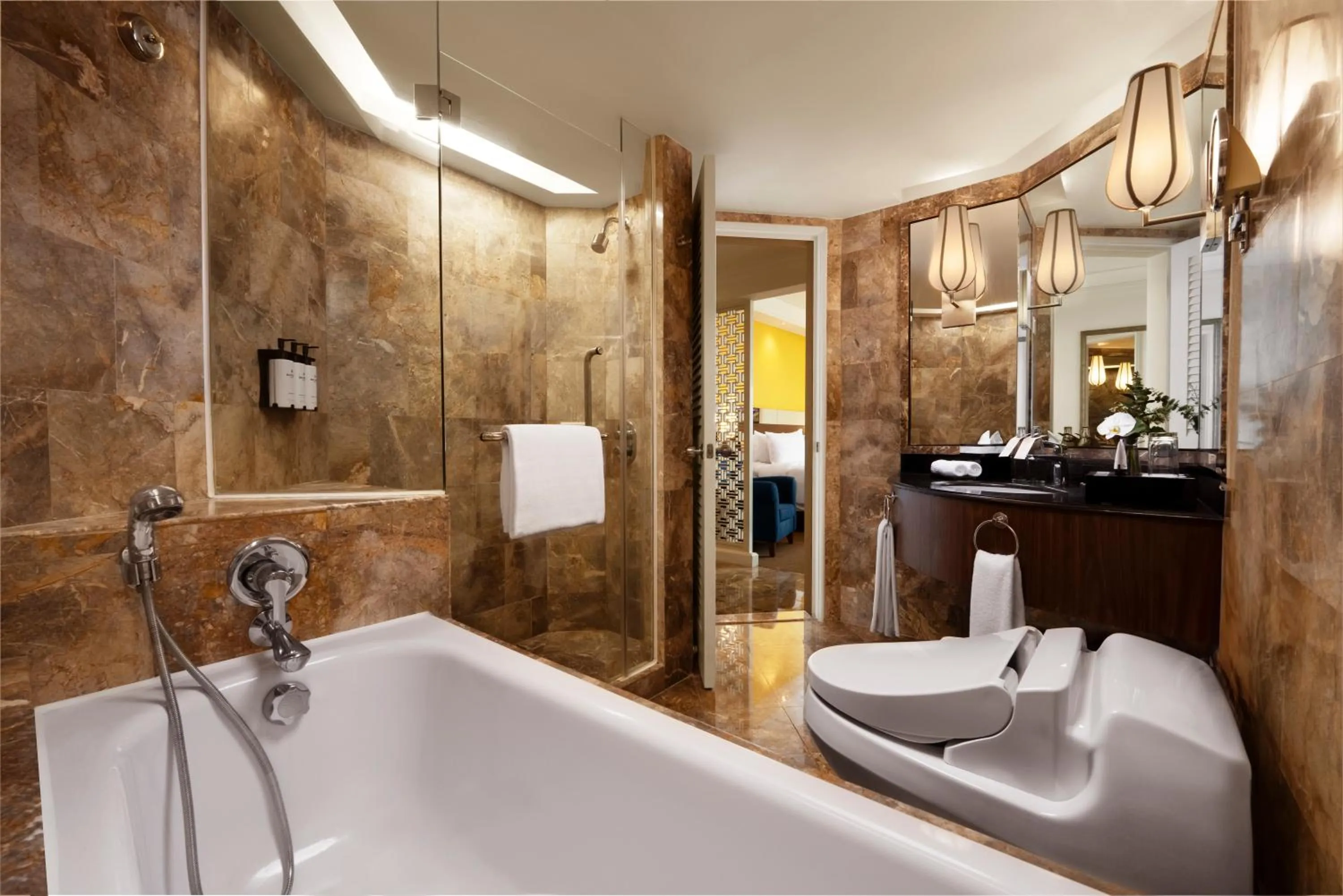 Bathroom in Pan Pacific Hanoi