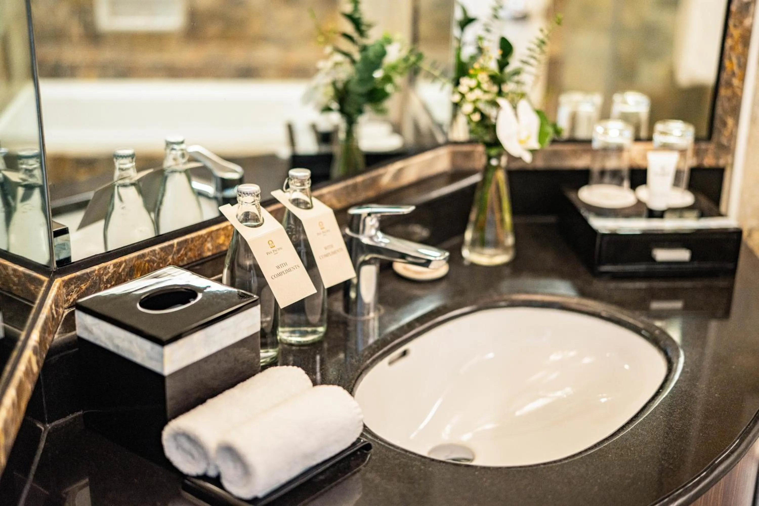 Bathroom in Pan Pacific Hanoi