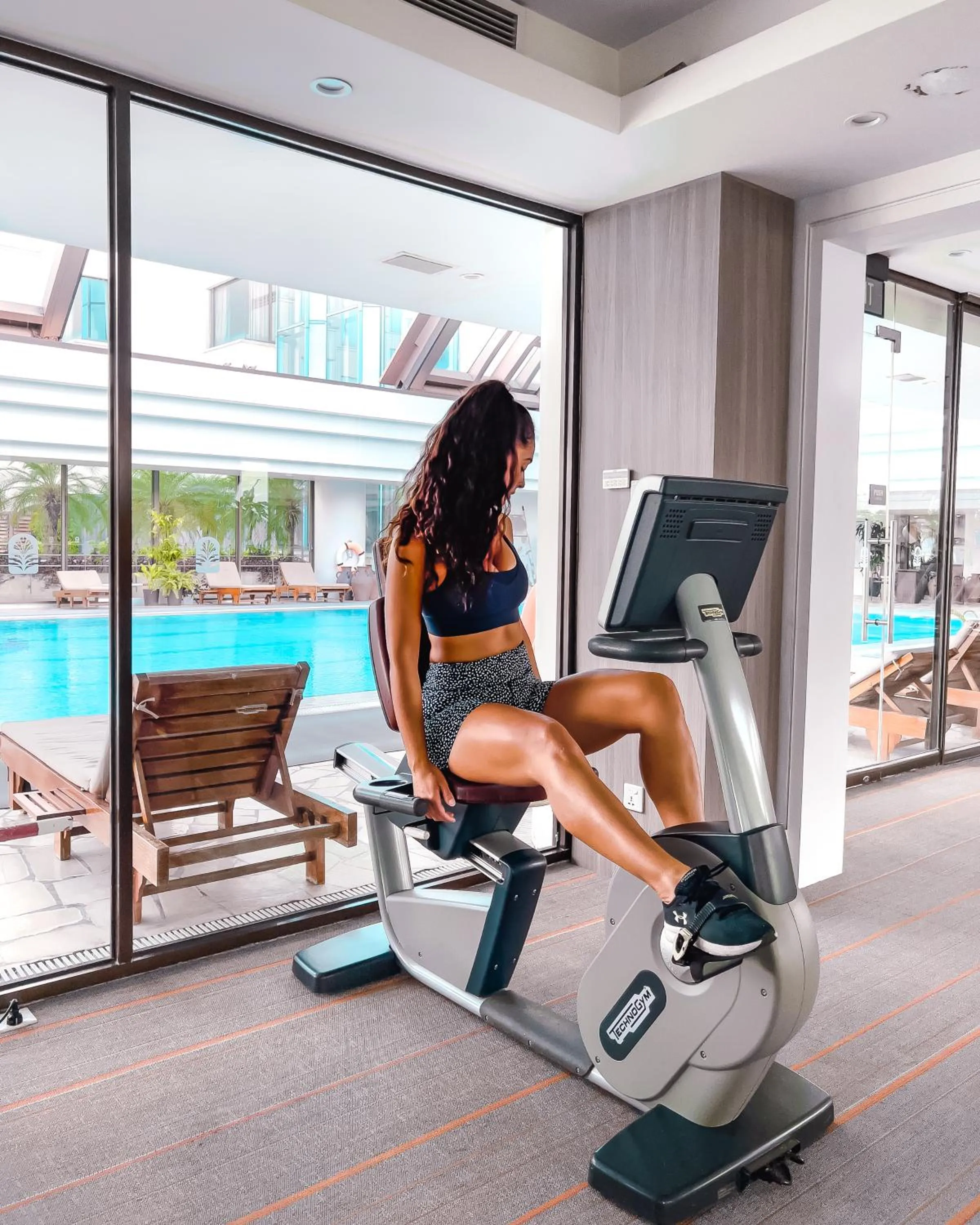 Fitness centre/facilities in Pan Pacific Hanoi