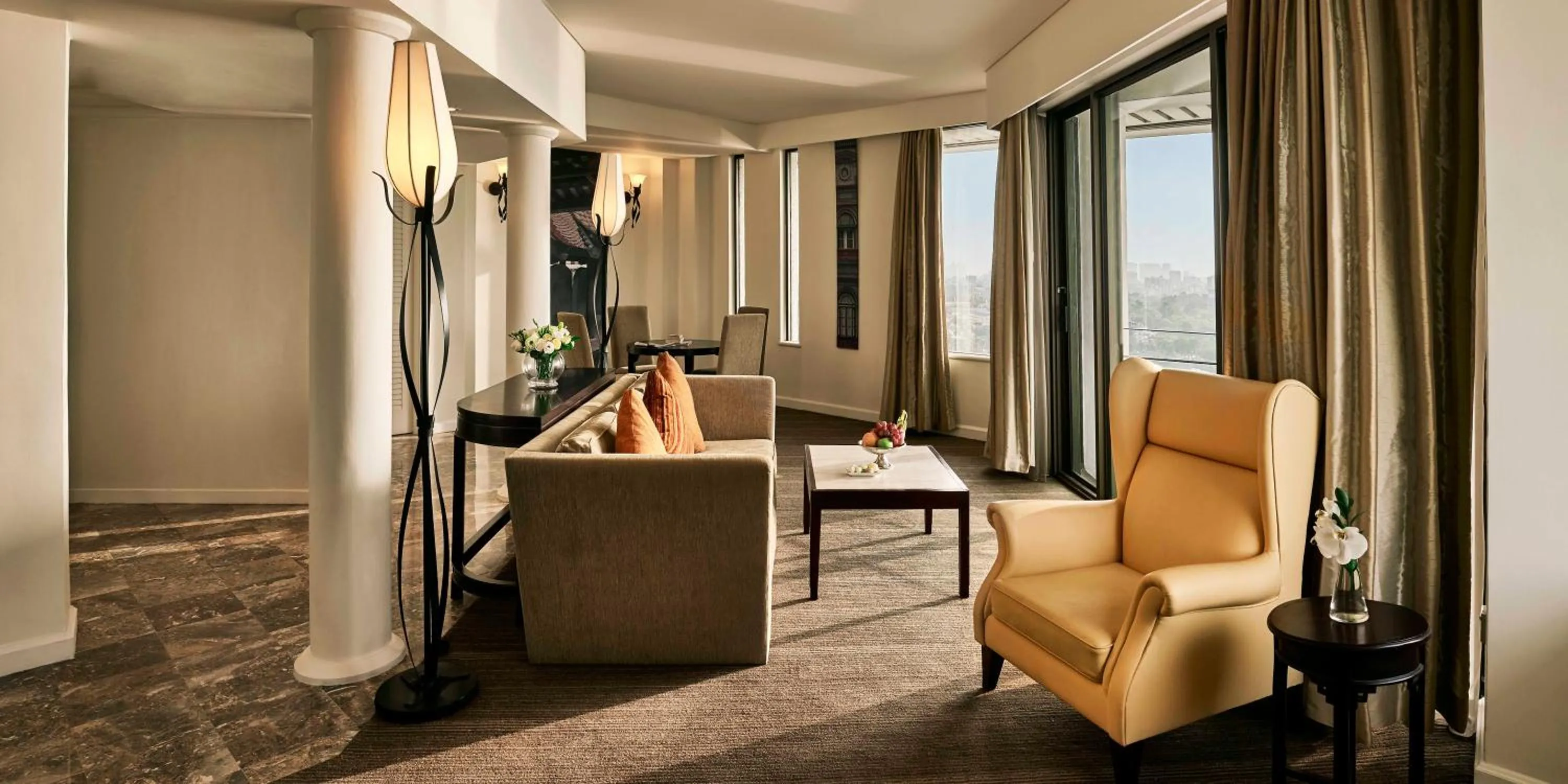 Living room in Pan Pacific Hanoi