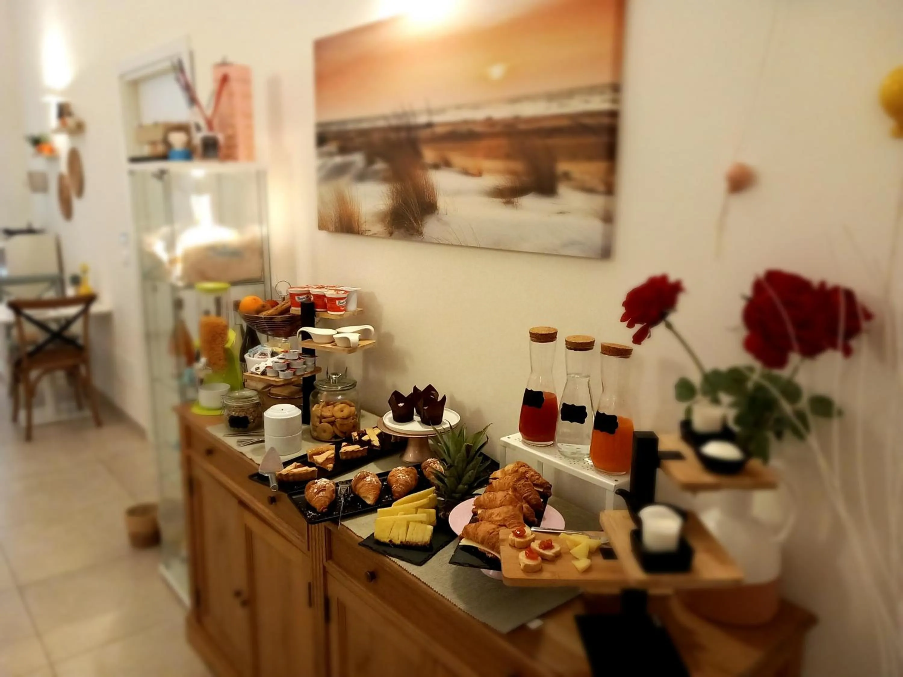 Continental breakfast in Dimora Fantasia Charme B&B